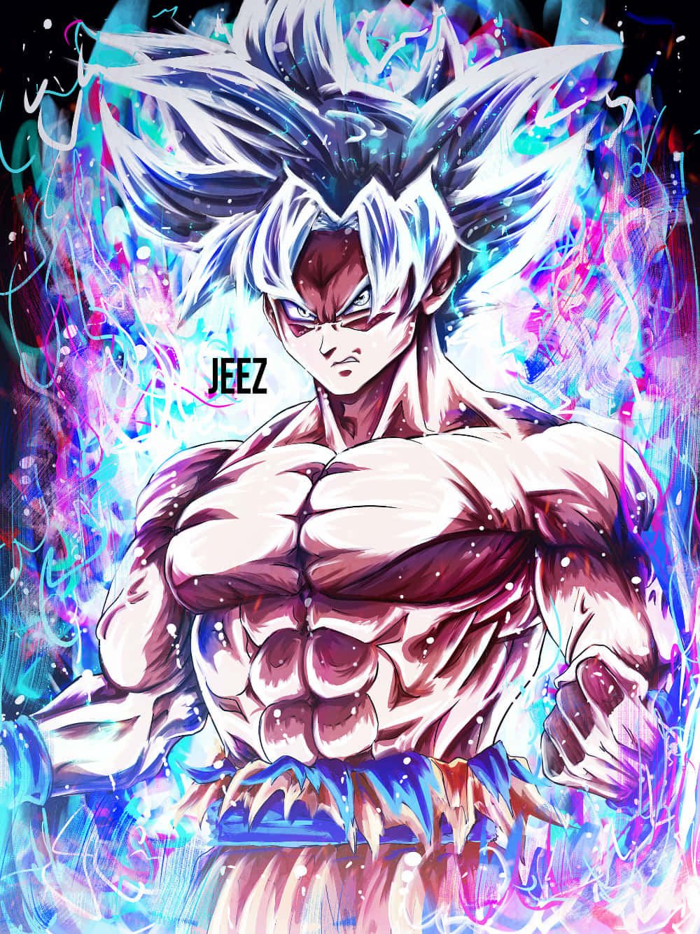 Goku ontsluit sy Ultra Instink in al sy majesteit Muurpapier