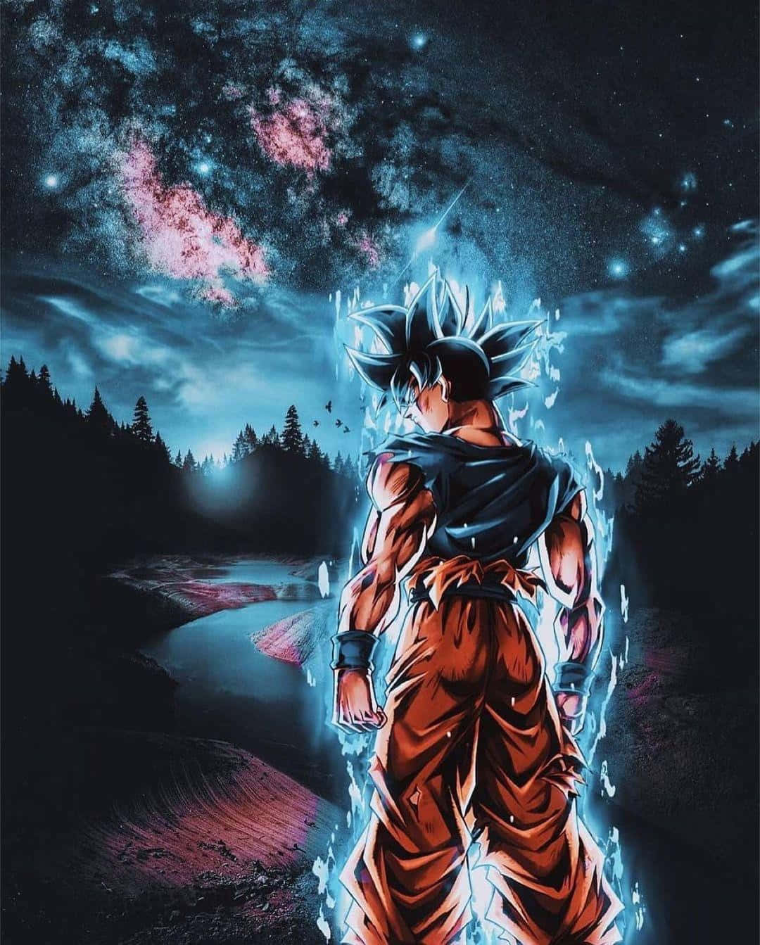 Goku Transformeer na Ultra Instink Muurpapier