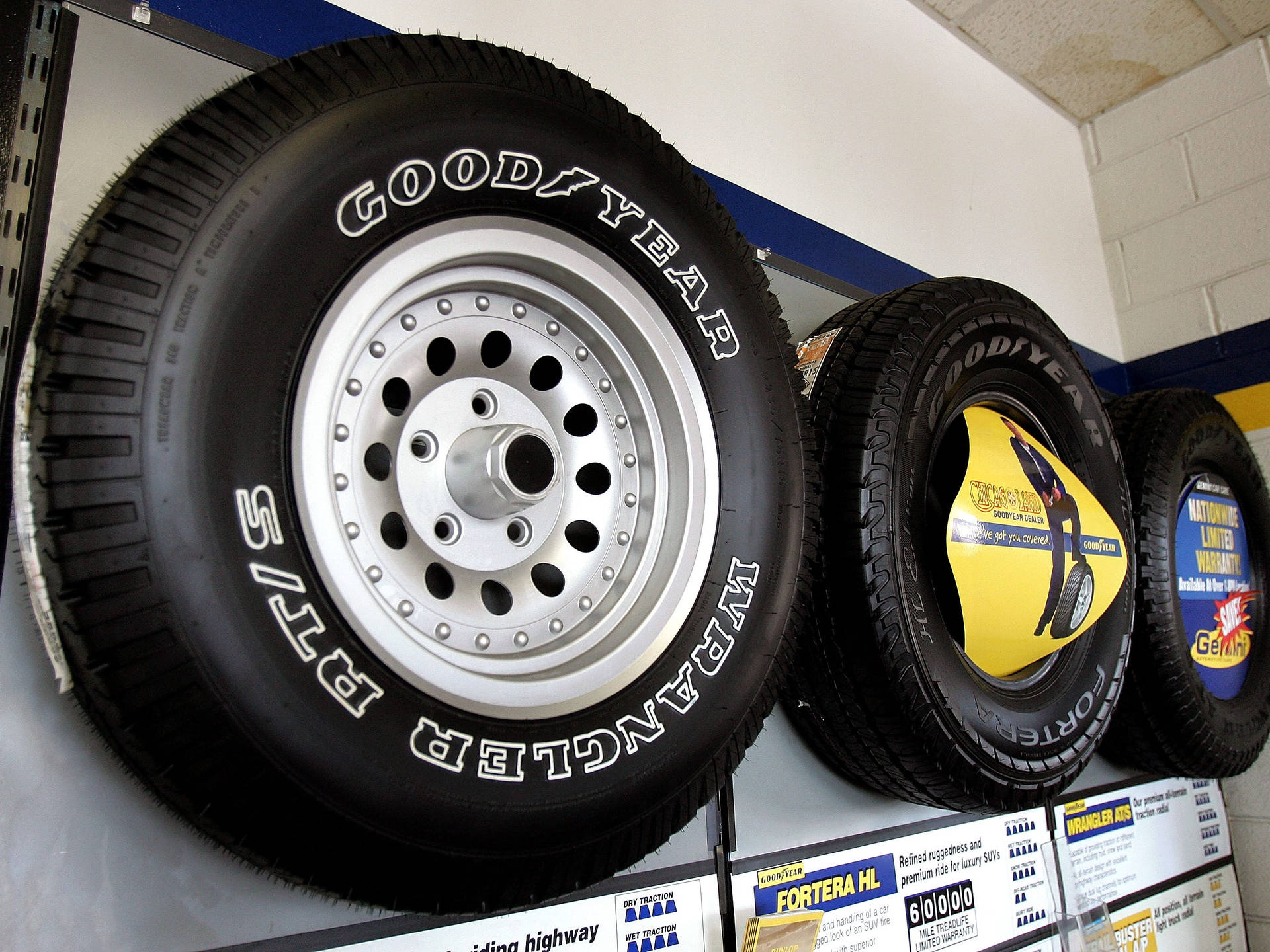 Goodyear Bande Hangende Uitstalling