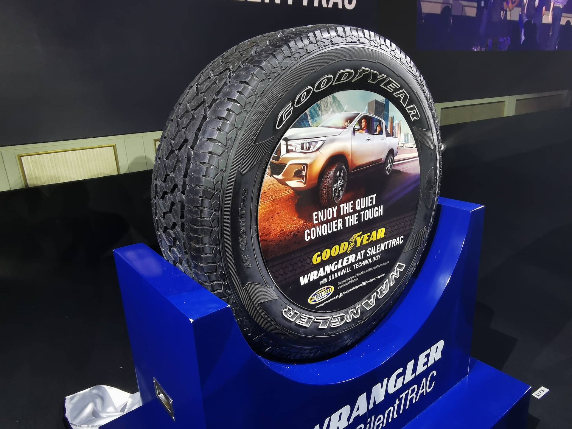 Goodyear Wrangler Uitstalling