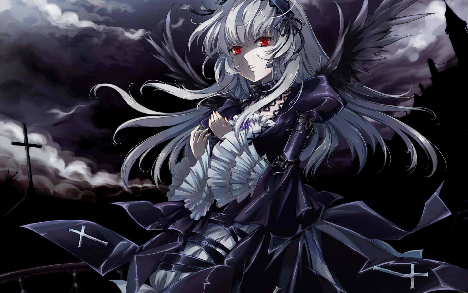 Google-anime Rozen Maiden Muurpapier