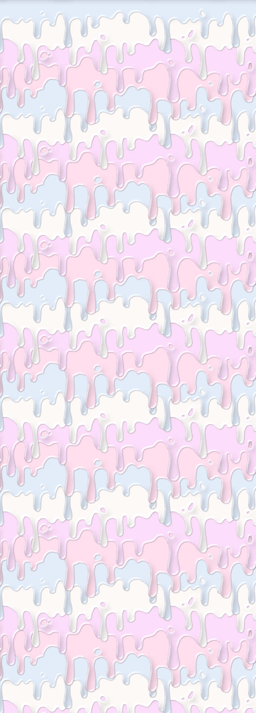 Gotiese Pastel Drupies Muurpapier