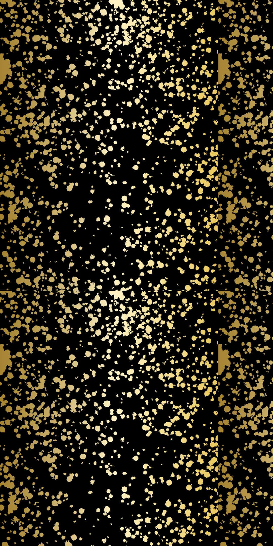 Goud Glinster Fyn Kolletjies Patrone Agtergrond Muurpapier