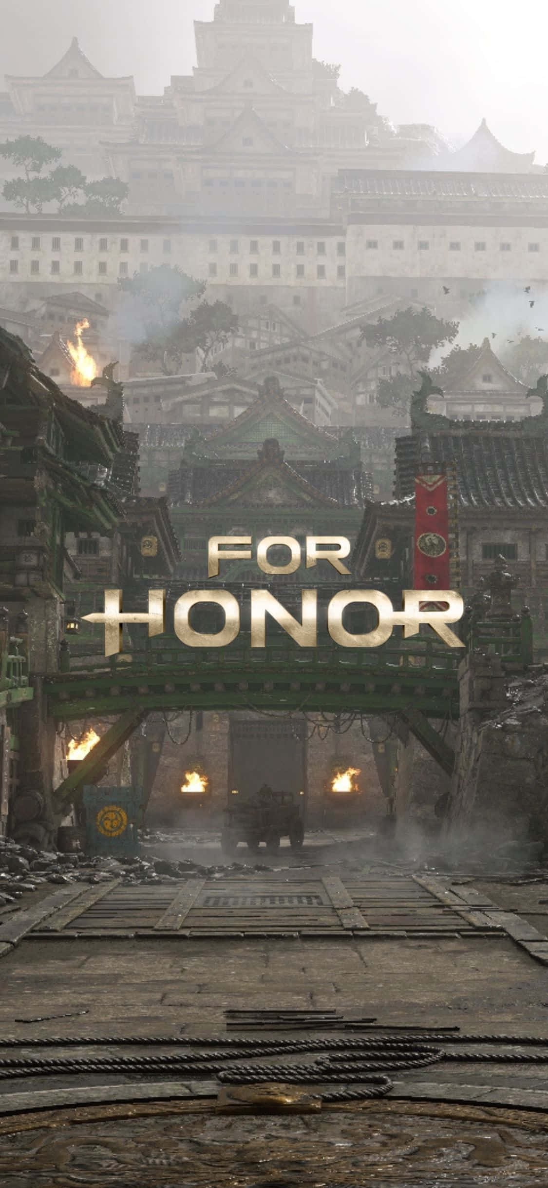 Verbeter jou ervaring met die iPhone Xs For Honor. Muurpapier