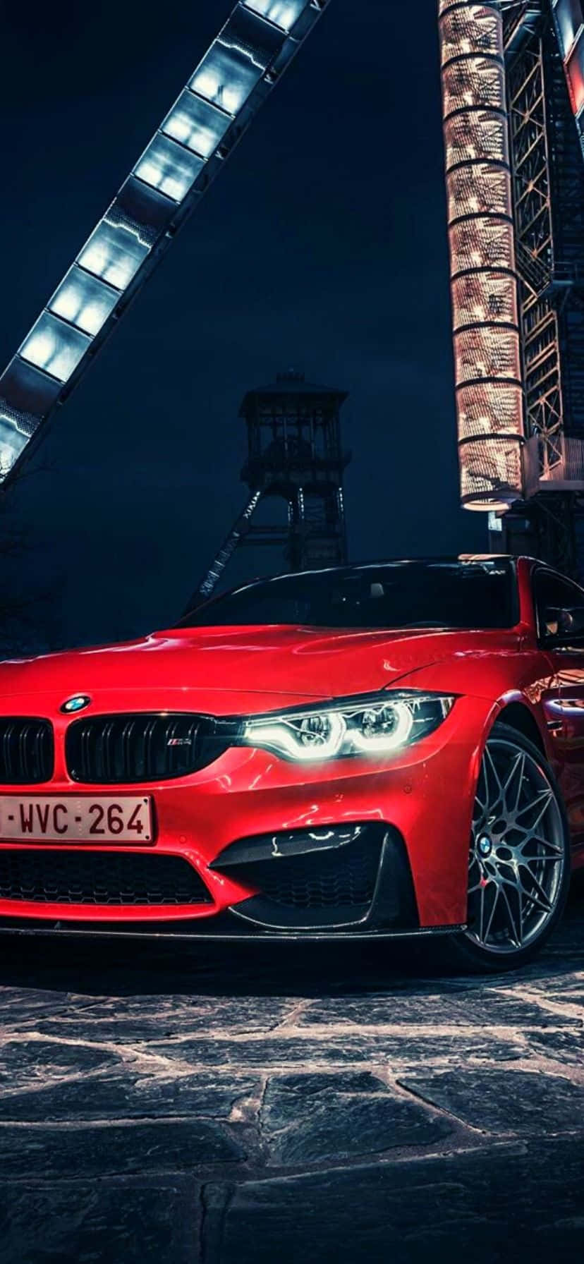 Gradeer jou foon op met 'n BMW M Muurpapier
