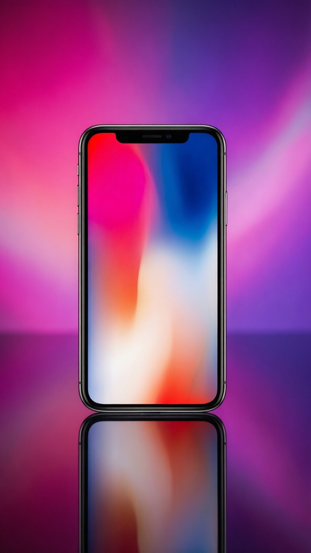 Gradiënt iPhone X Muurpapier