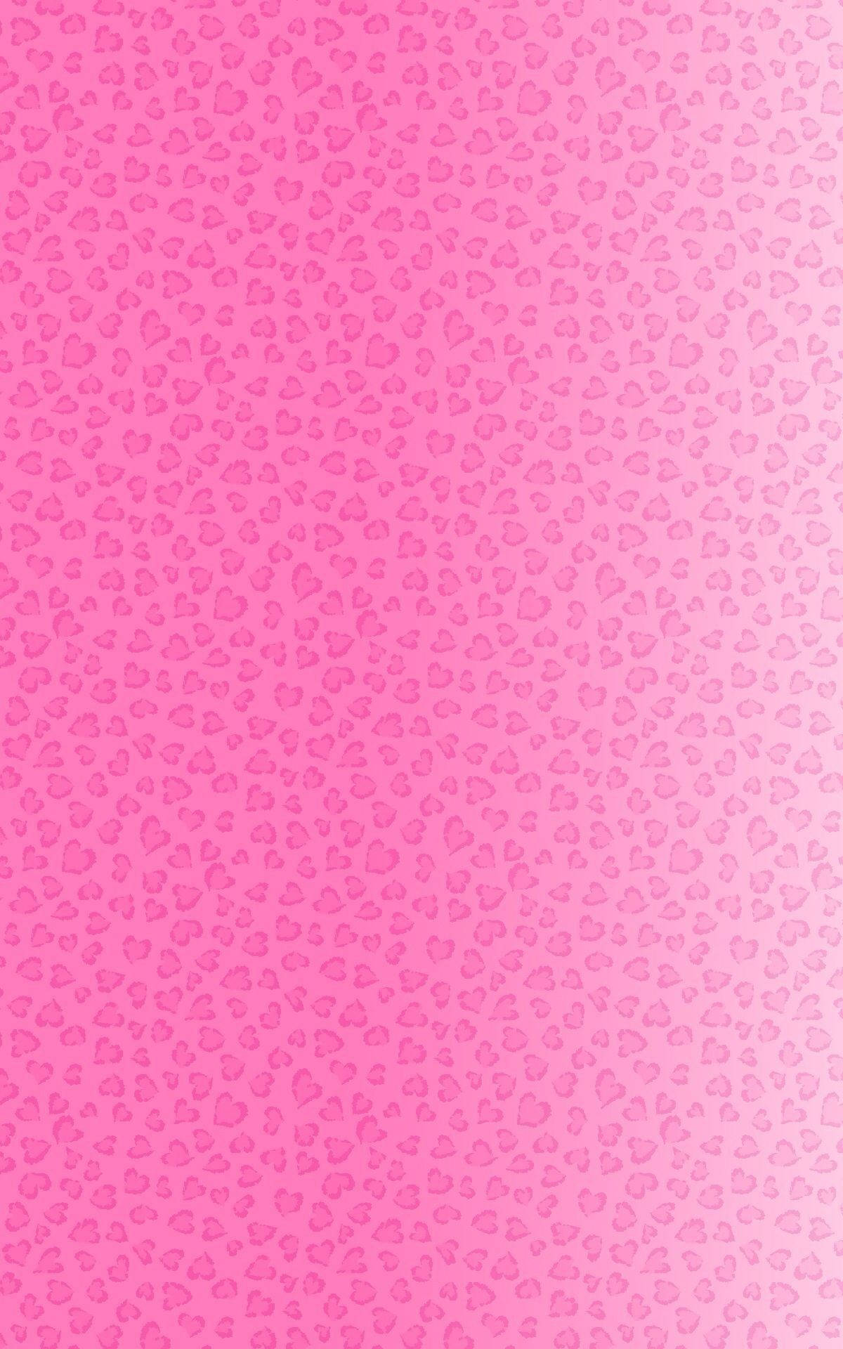 Gradient Pienk Luiperdafdruk Muurpapier