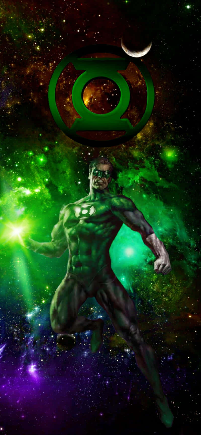 Green Lantern The Animated Series Galaxy Plakkaat Muurpapier