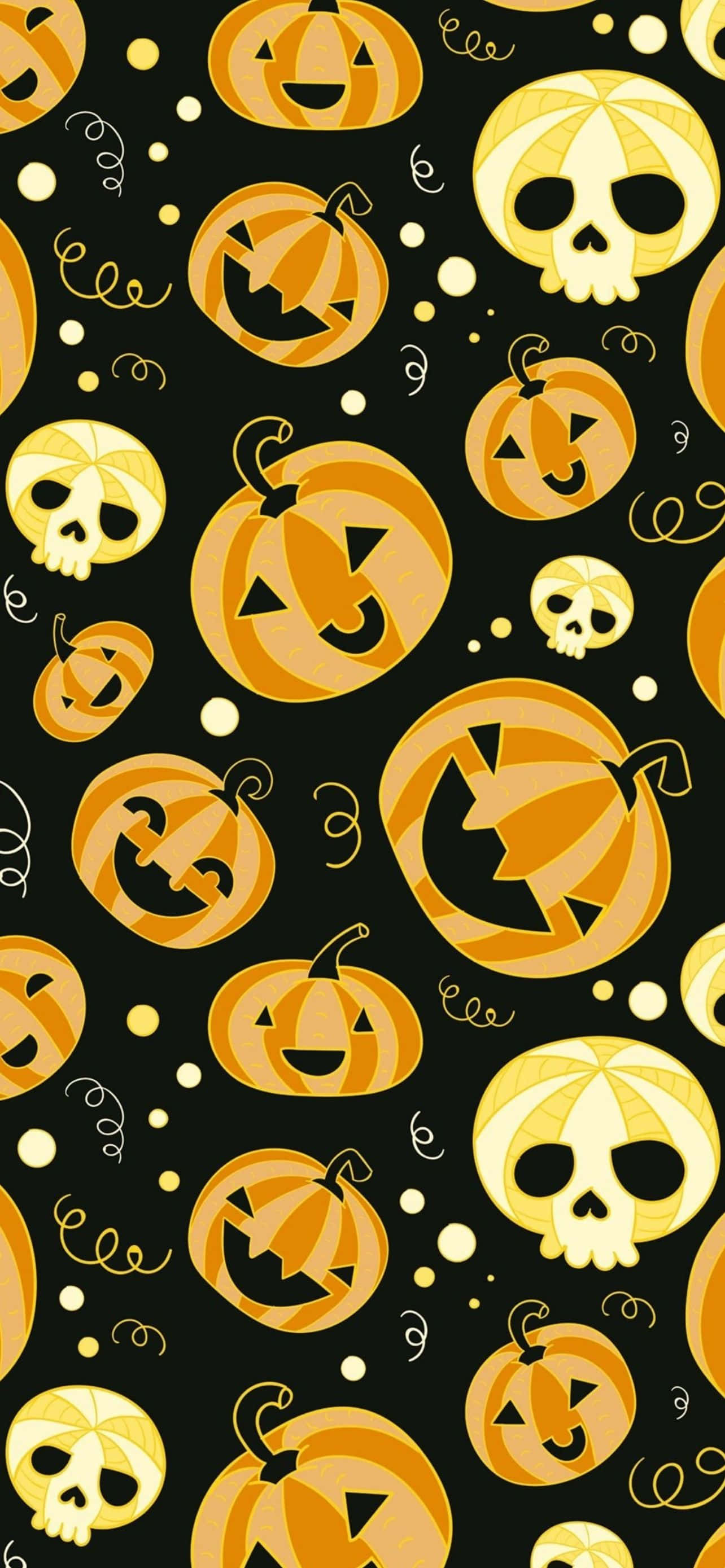 Griezelige Halloween-stemming vir jou iPhone Muurpapier