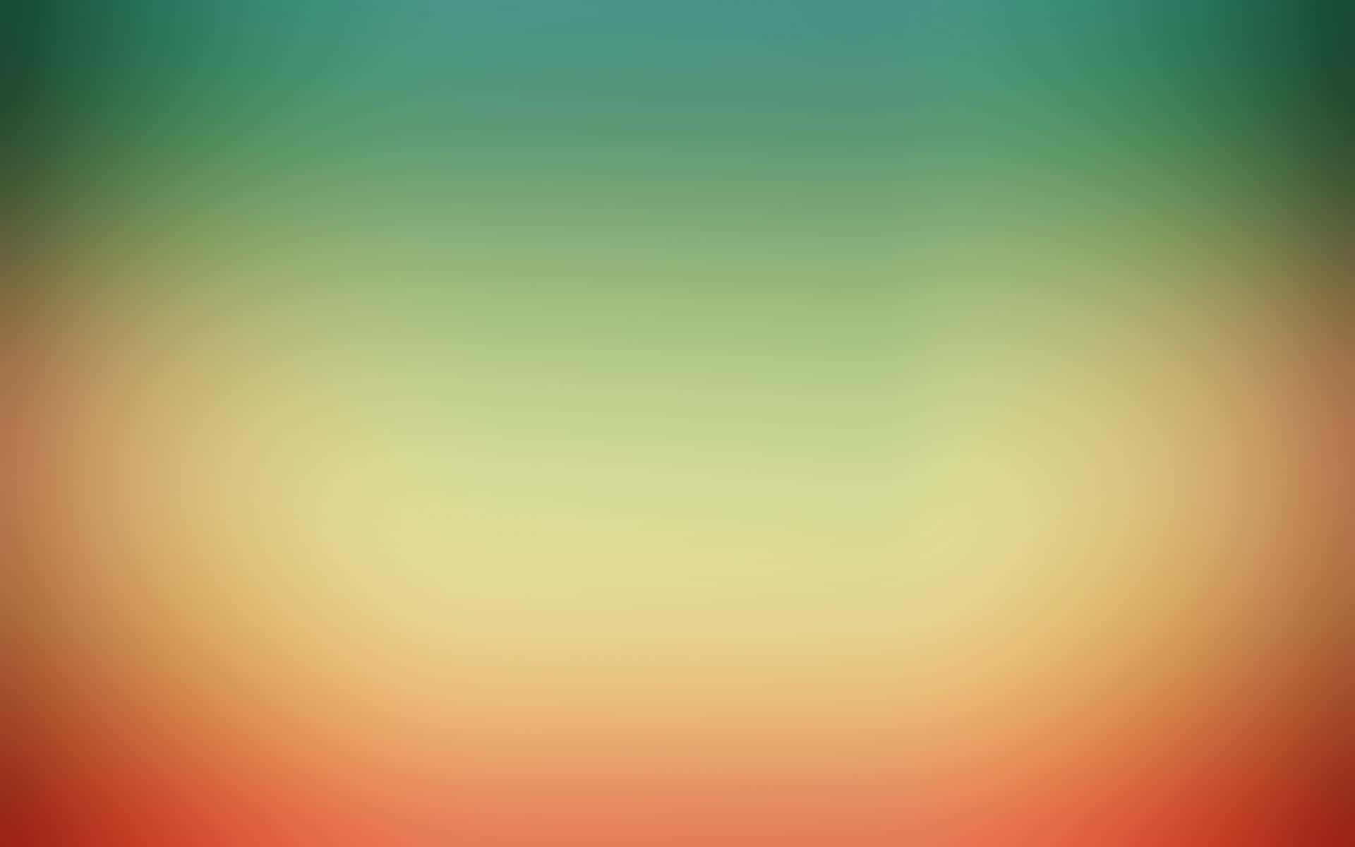 Groen en Oranje Ombre-gradiënt Agtergrond Muurpapier