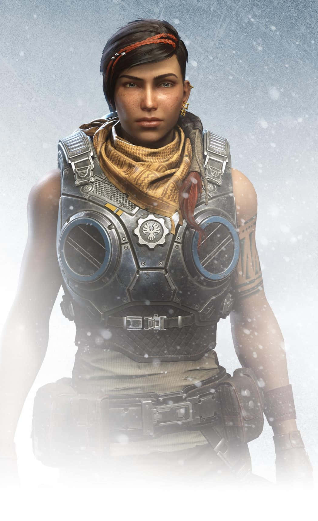 Groot Kait Plakkaat iPhone XS Gears Of War 5 Agtergrond Muurpapier