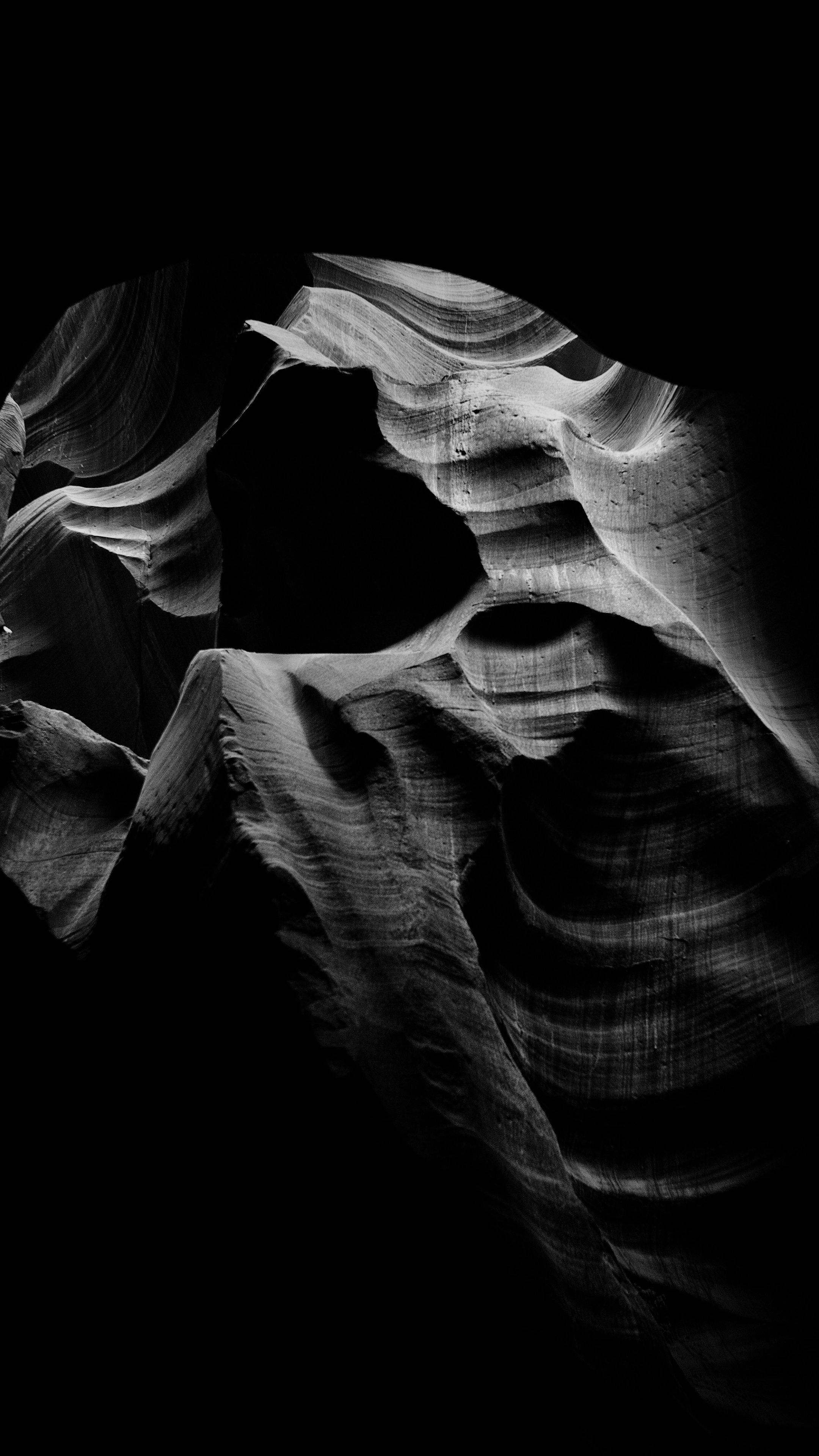 Grot 4K Ultra HD Donker Foon Muurpapier