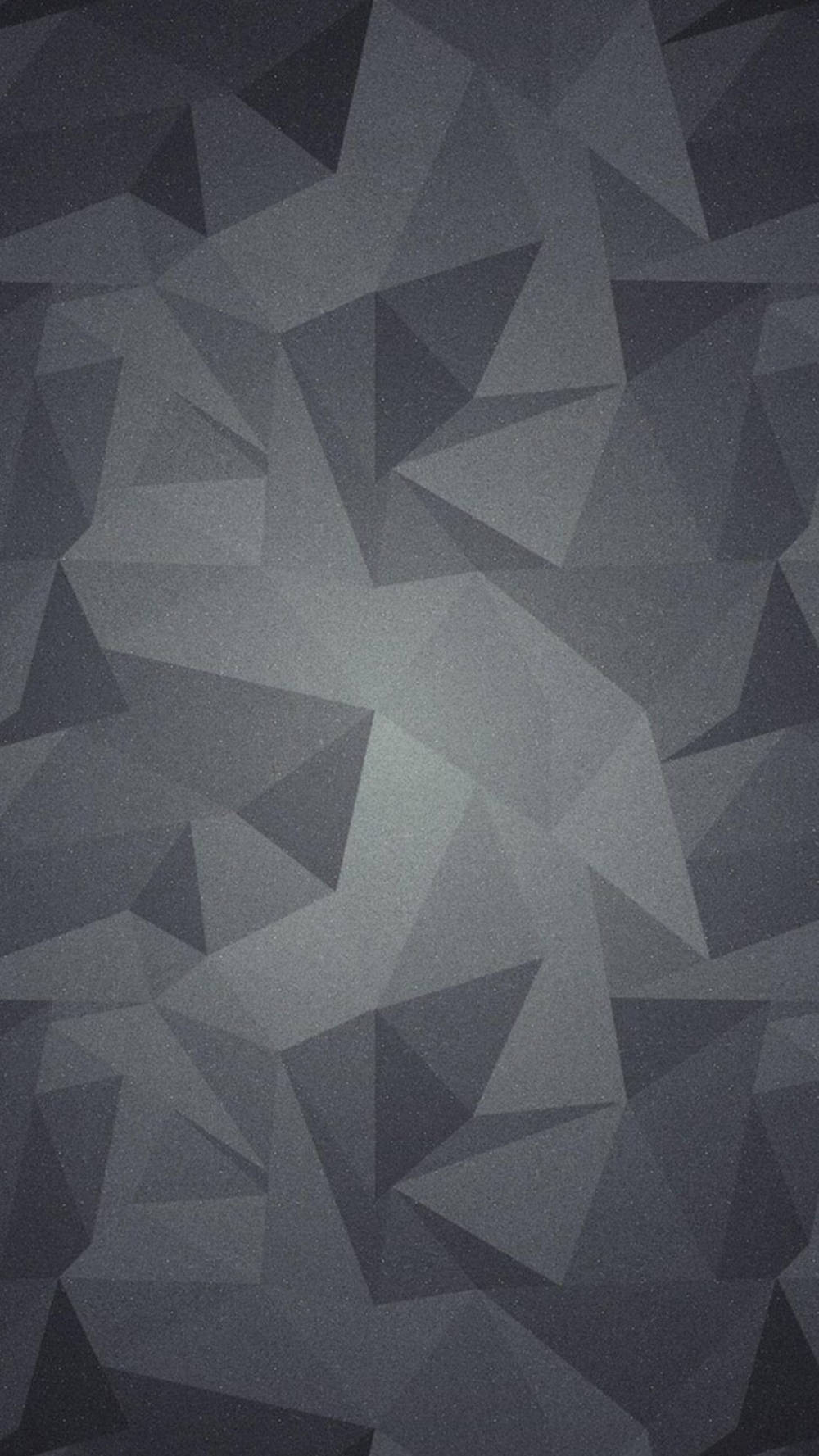 Grys iPhone Abstract Driehoeke Muurpapier