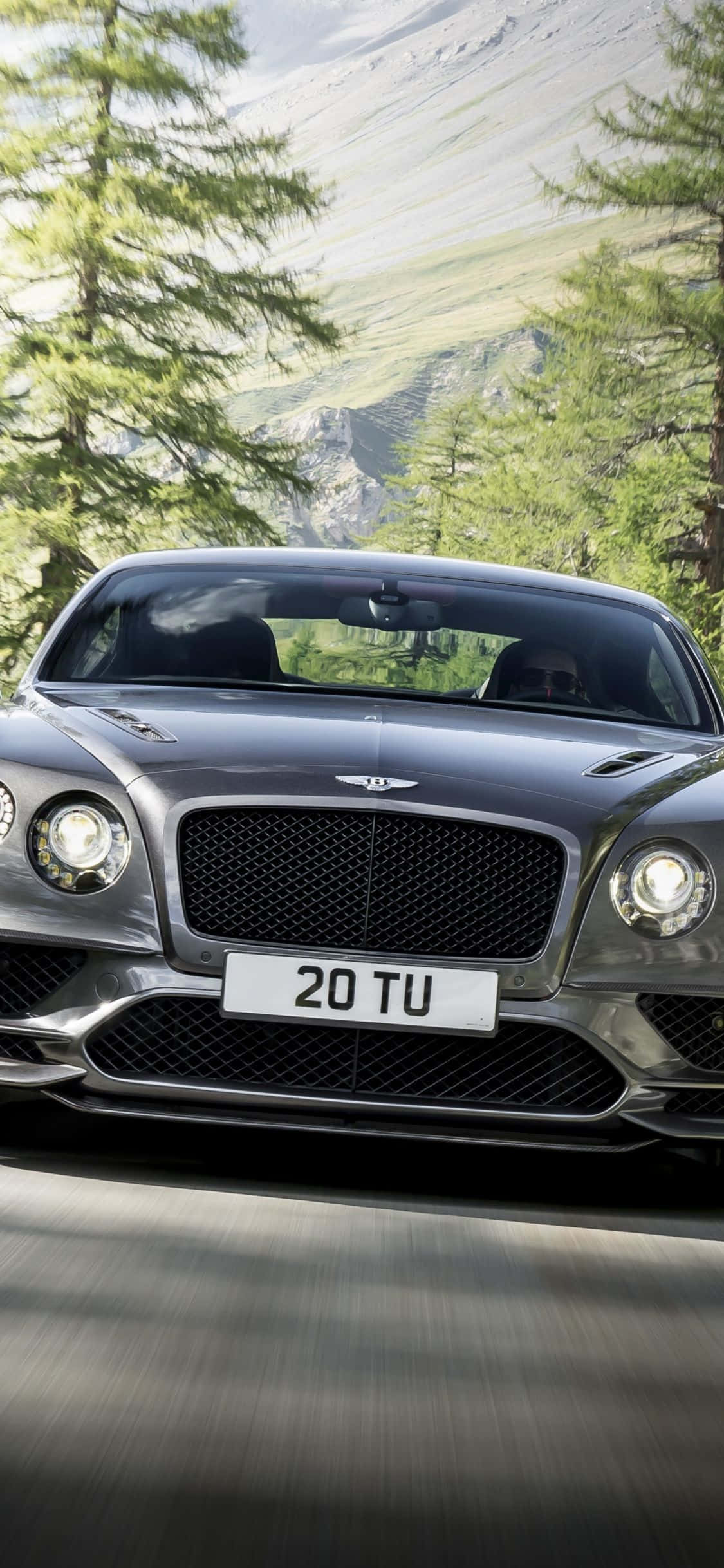 Grys Kontinentale Bentley iPhone Muurpapier
