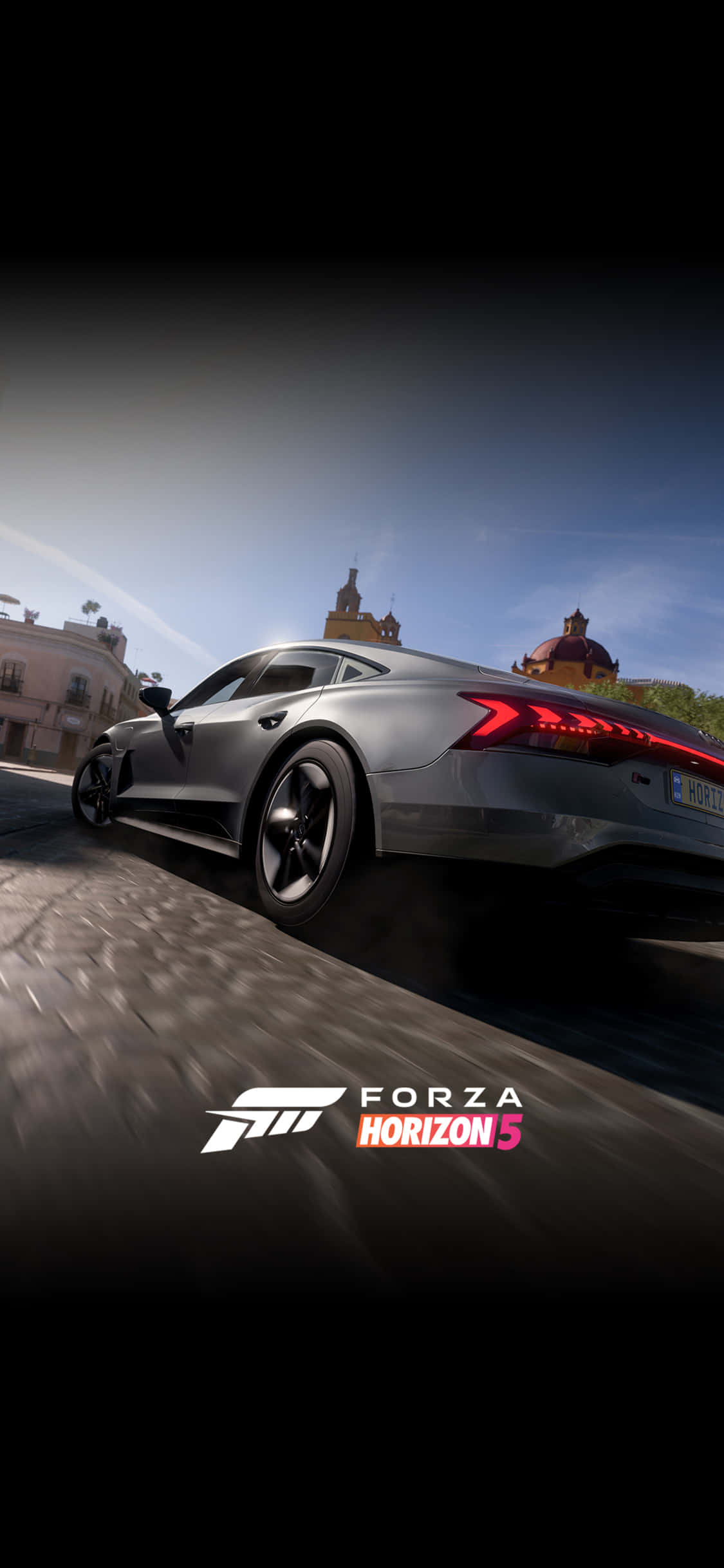 Grys Lamborghini iPhone X Forza Motorsport 7 Agtergrond Muurpapier