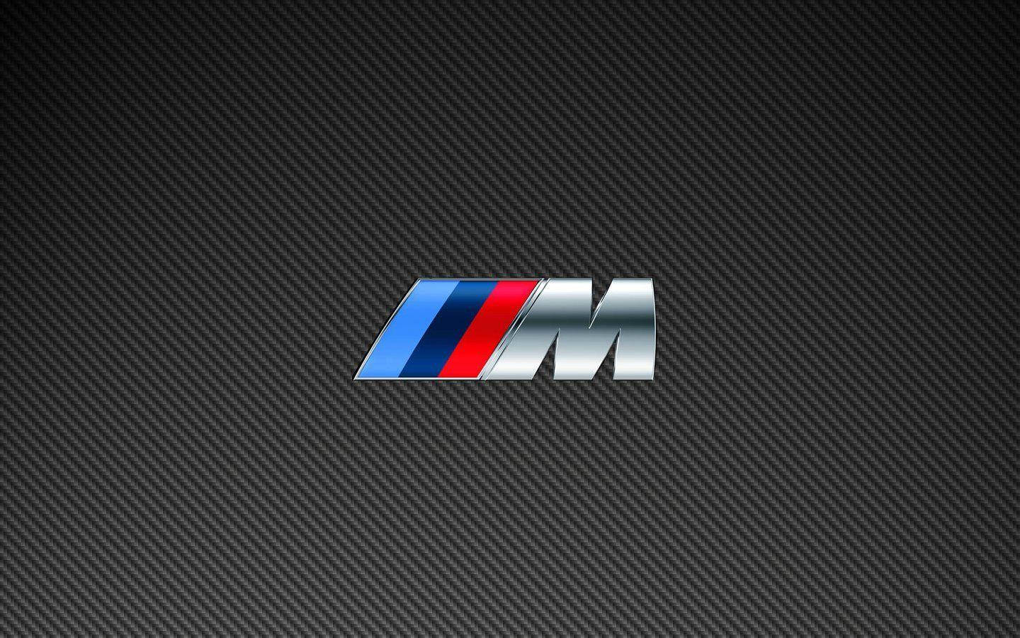 Grys Patroon BMW M Logo Muurpapier