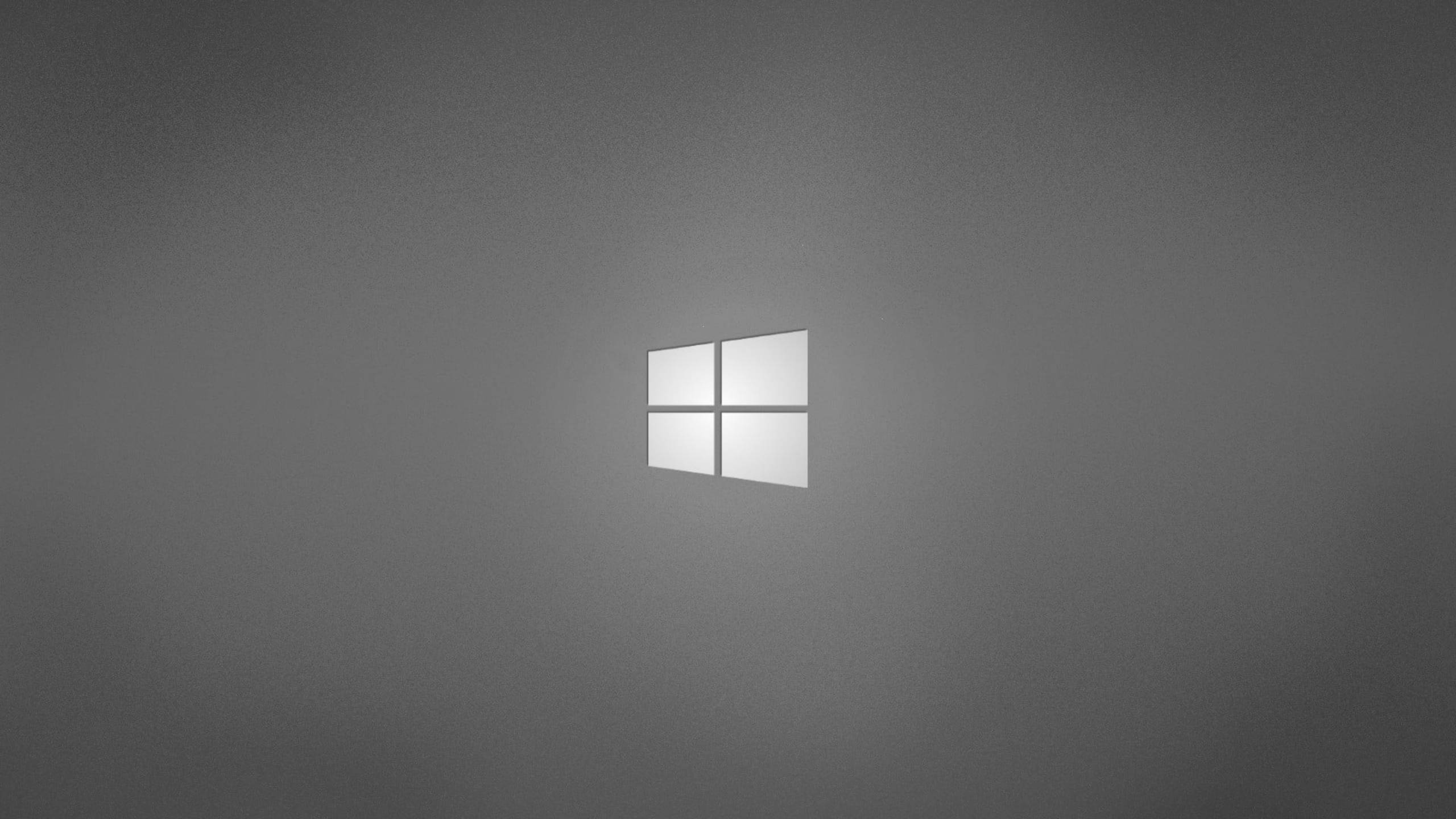 Grys Windows-logo Professionele Bureaublad Muurpapier
