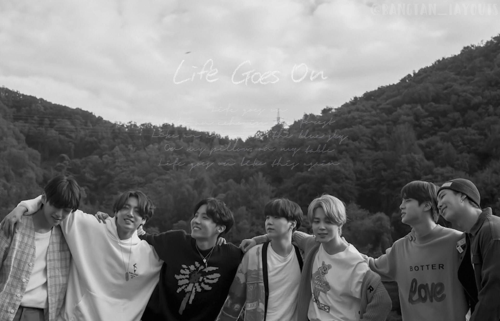 Gryskaal BTS Life Goes On
