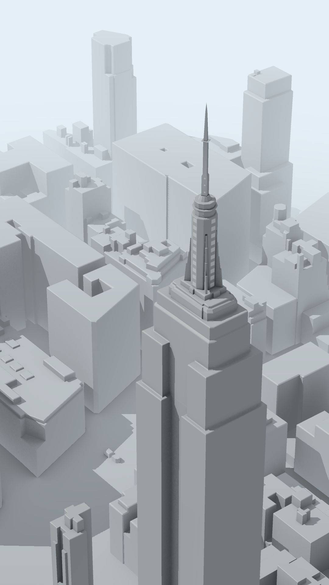 Grysskaal Google Pixel 3-agtergrond Muurpapier