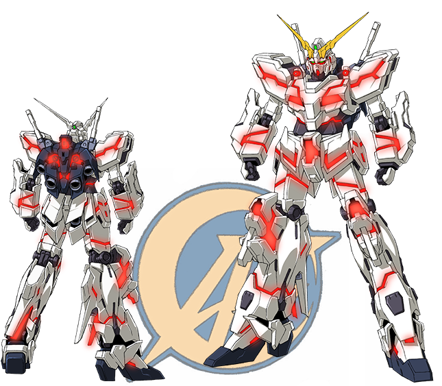 Gundam Mecha Duo Ontketen Muurpapier