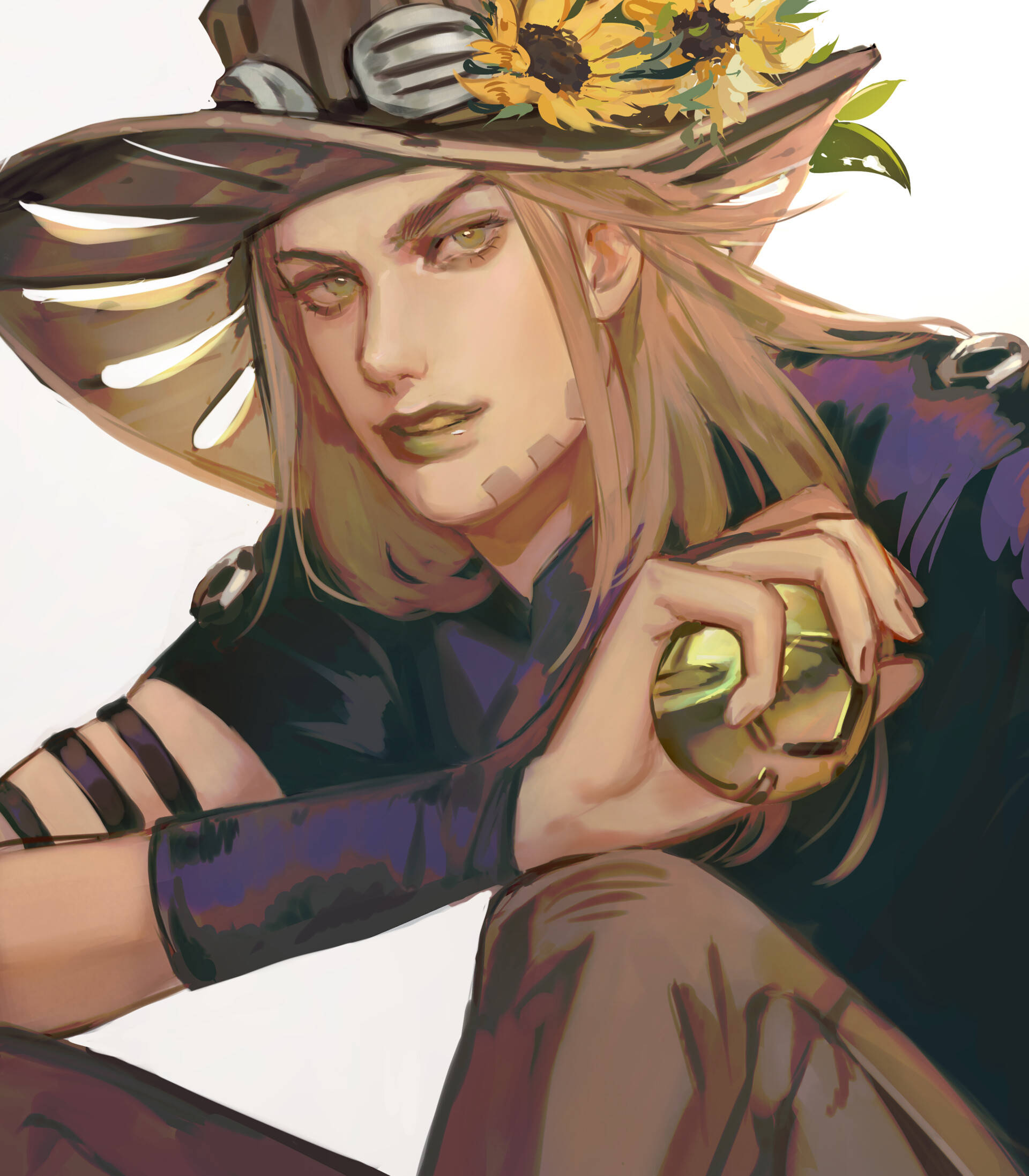 Gyro Zeppeli Fan Kuns Muurpapier