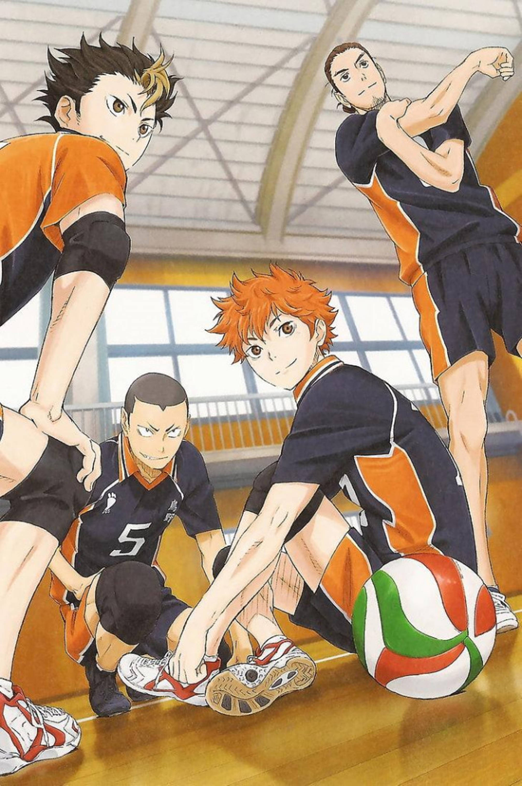 Haikyuu 4K Opwarming Muurpapier