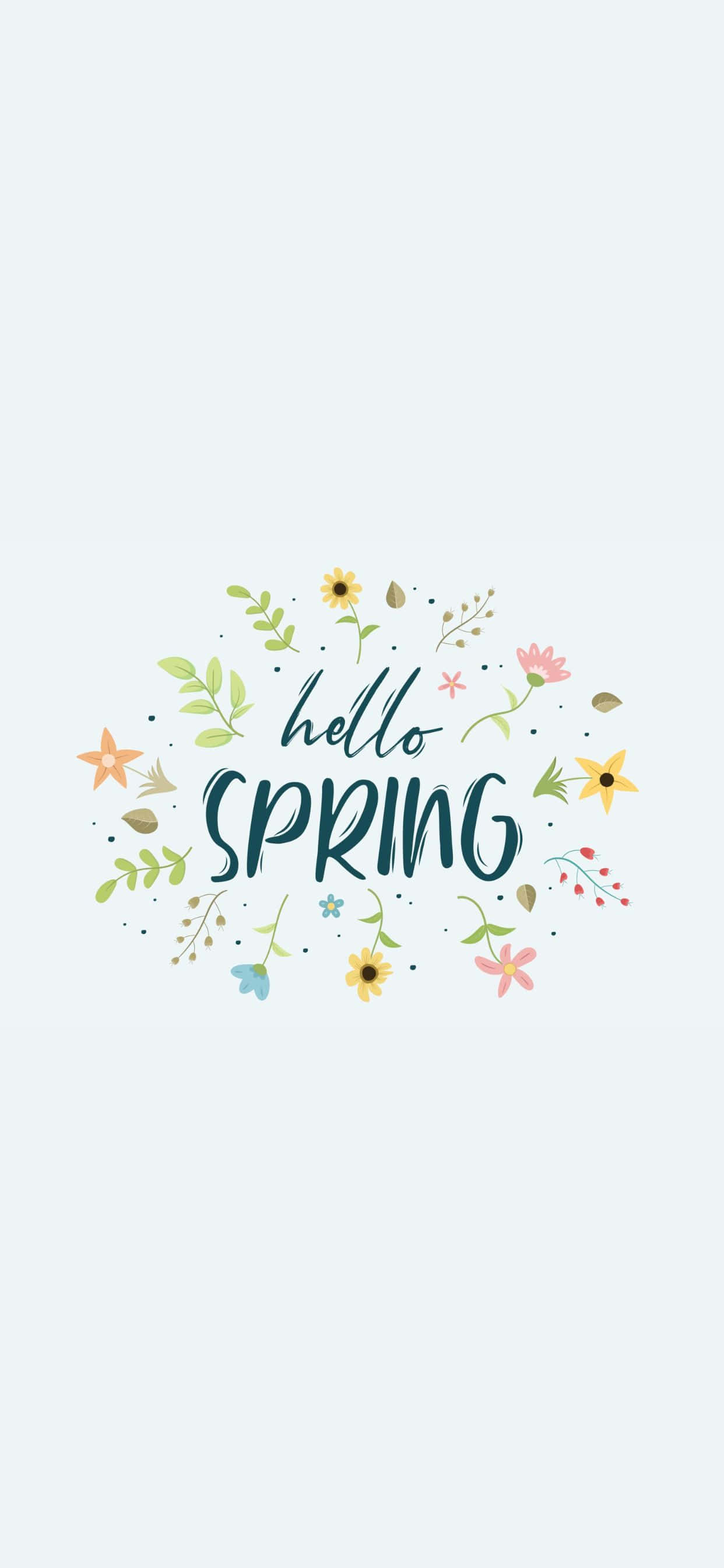 hallo lente handgeskrewe lettering Muurpapier