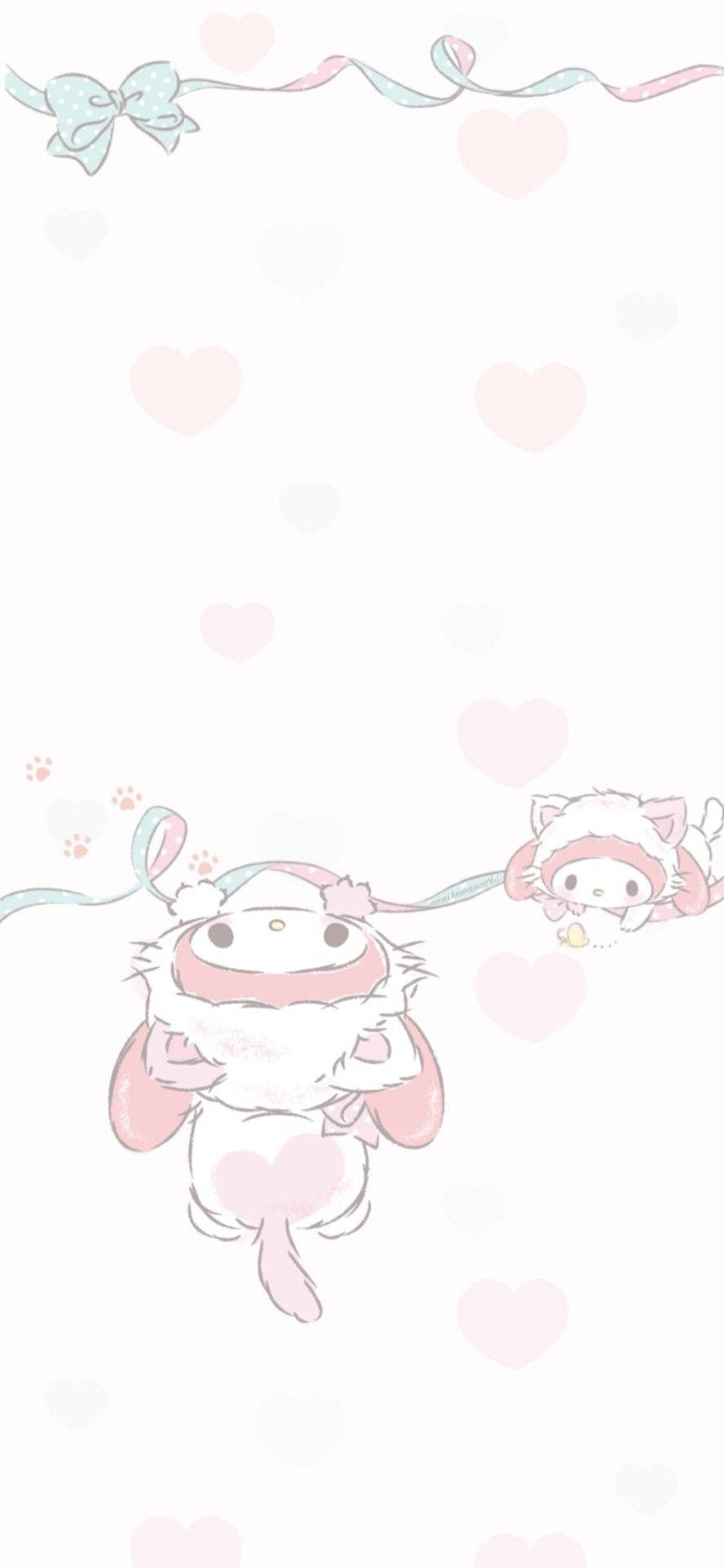 Hallo Sanrio, Hallo Geluk! Muurpapier