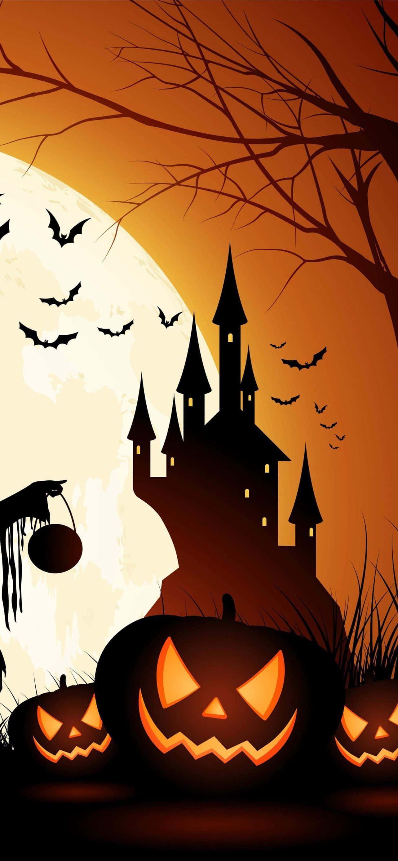 Halloween Agtergrond Muurpapier