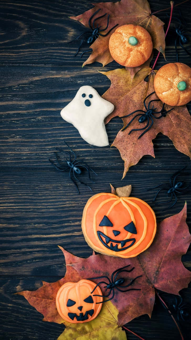 Halloween Agtergrond Muurpapier