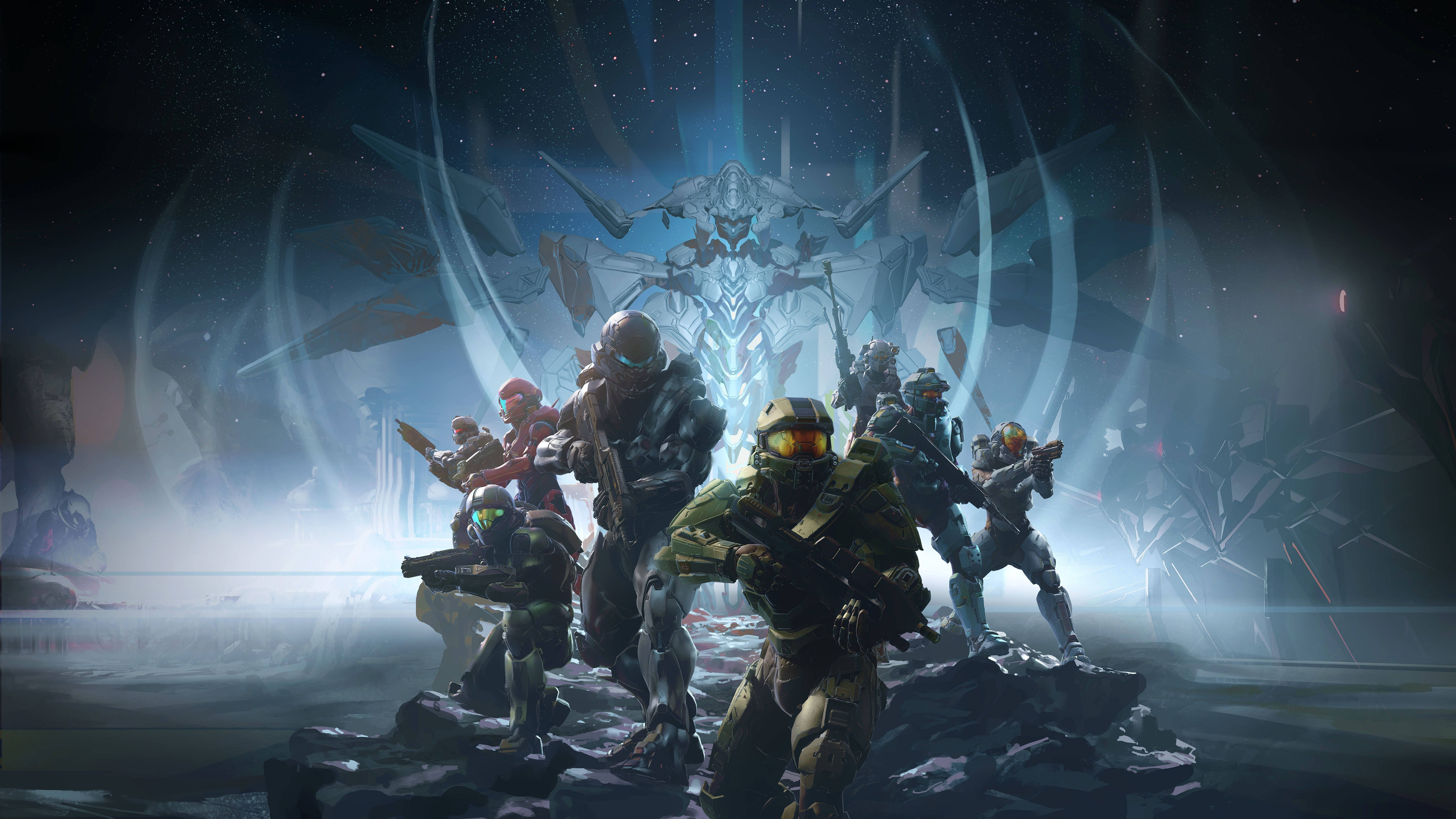 Halo 8K Speletjies Muurpapier
