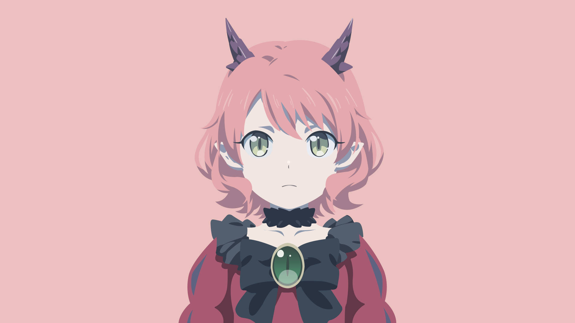 Hanako Kemono Michi Buroblad Muurpapier