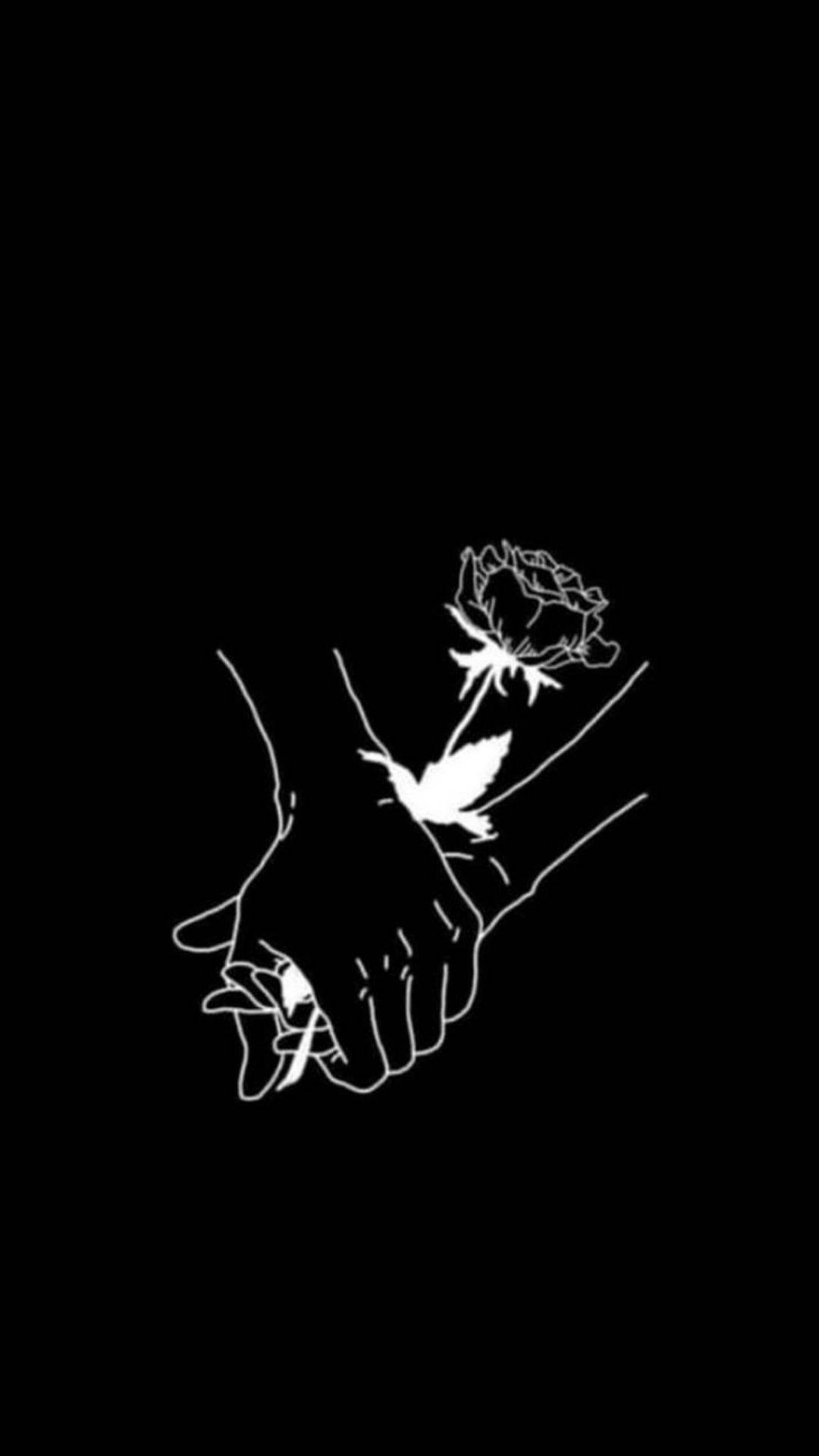 Hande Vashou Liefde Estetika muurpapier — Liefde estetiese GIF Muurpapier