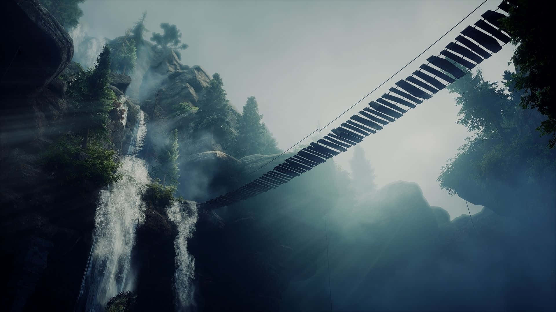 Hangbrug HD Dragon Age Inquisition Agtergrond Muurpapier