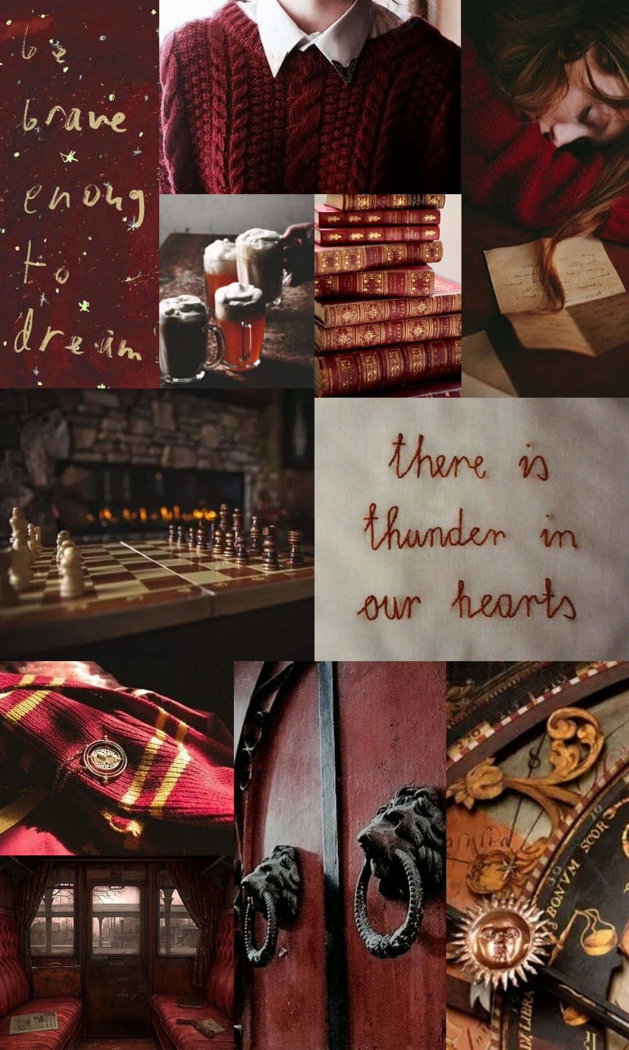 Harry Potter en die Estetika van Magie Muurpapier
