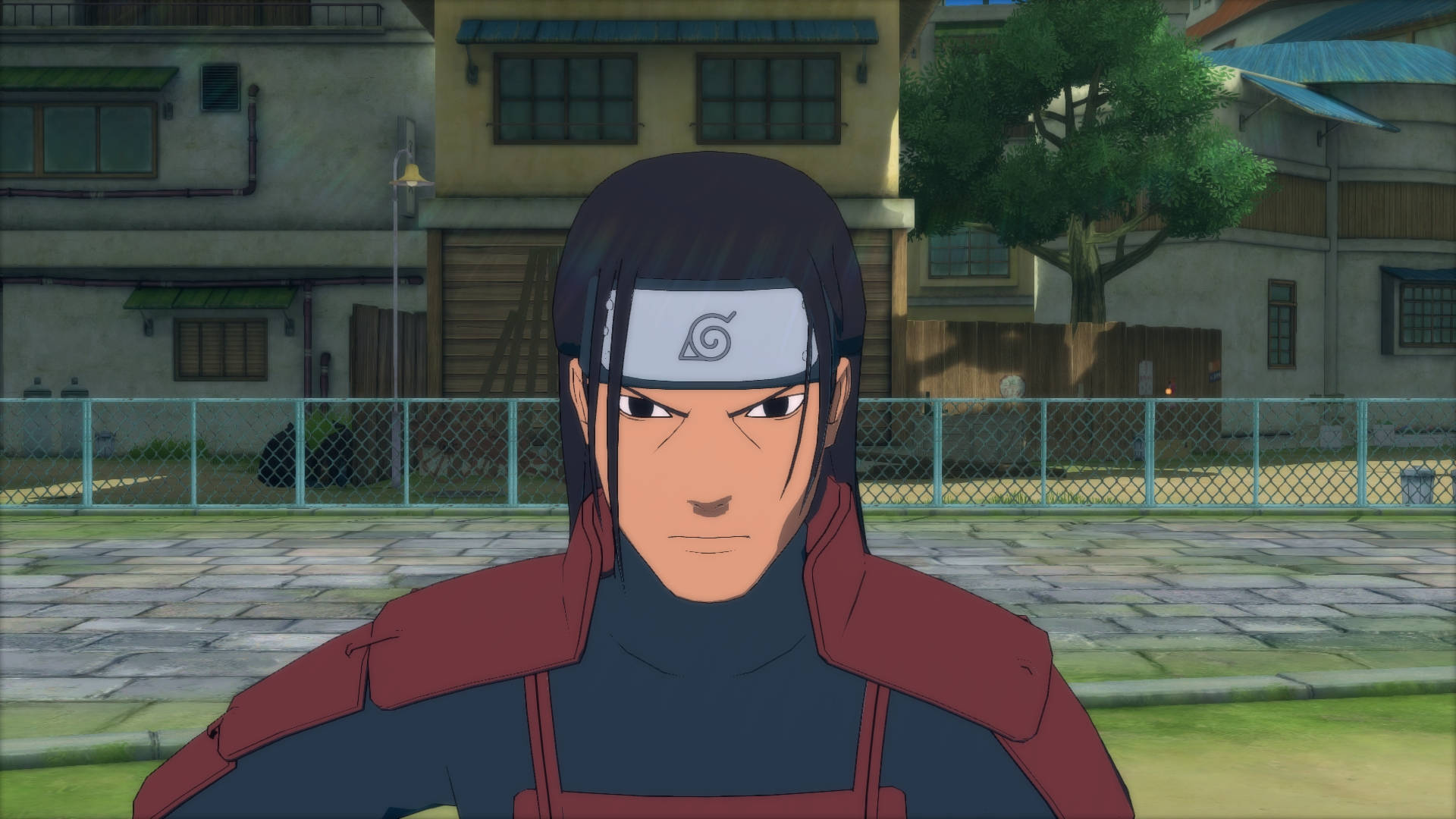 Hashirama Foon Japannese Woonbuurt Muurpapier