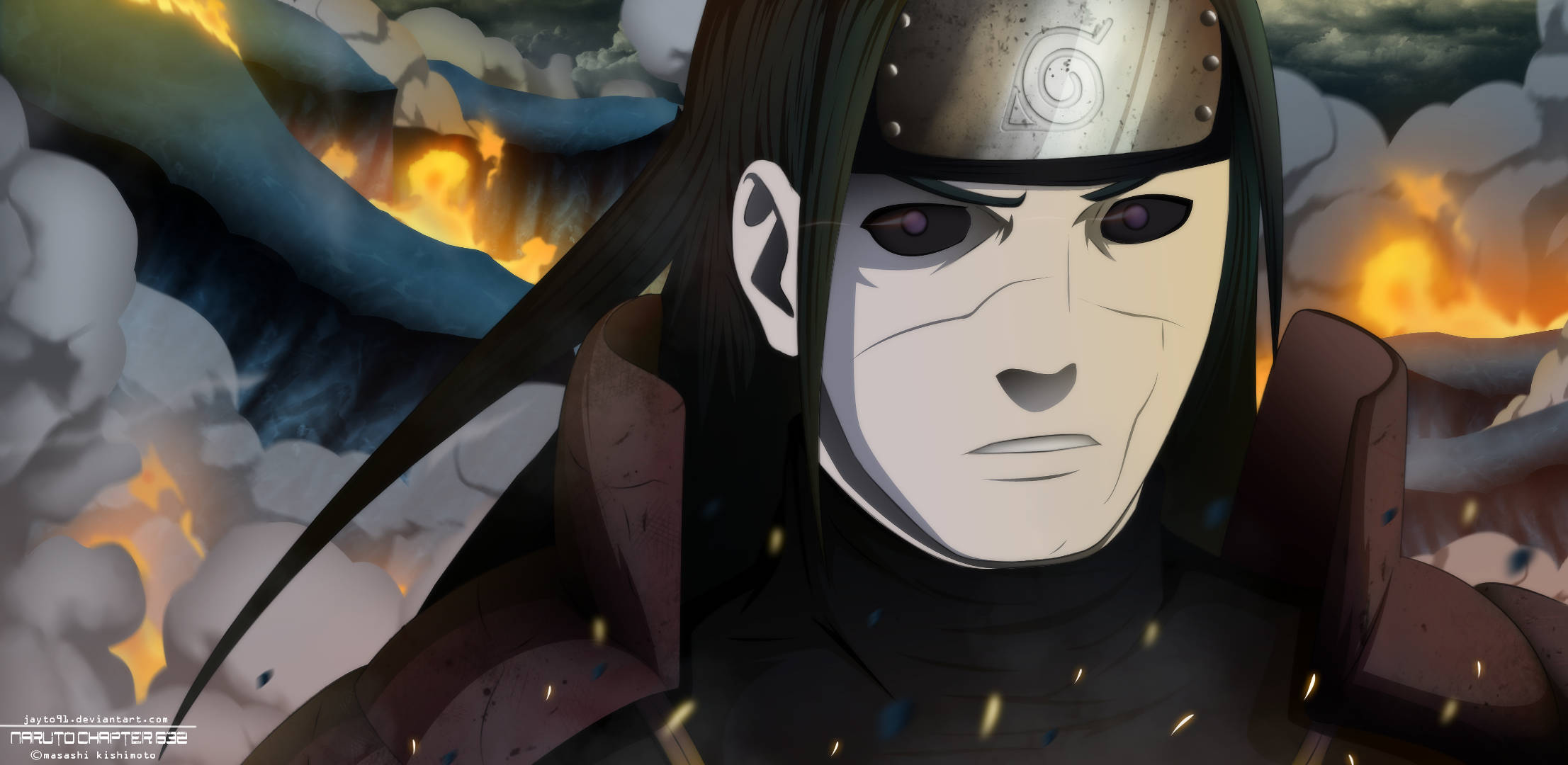 Hashirama se Epiese Herlewingsgeveg op Foonskerm Muurpapier