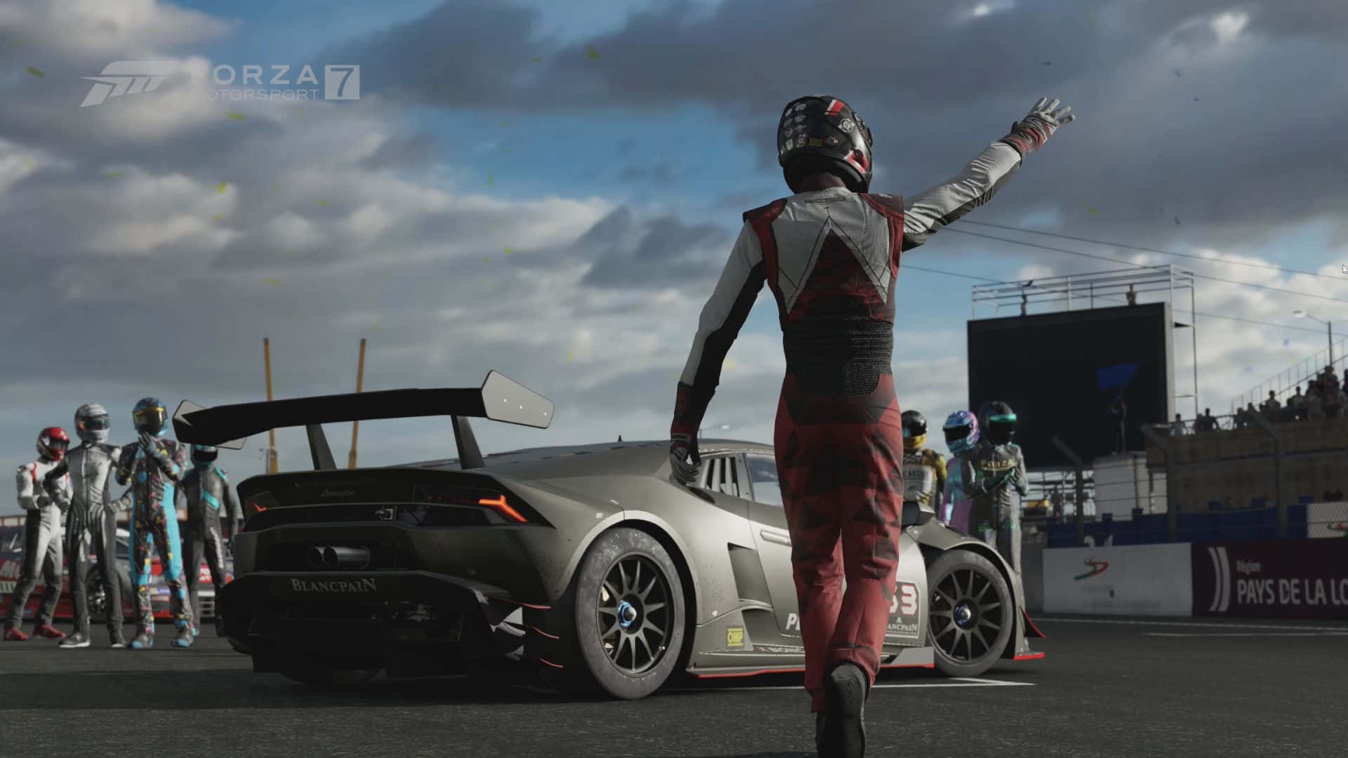 HD Forza Motorsport 7 Agtergrond & Waaiende Jaer Muurpapier