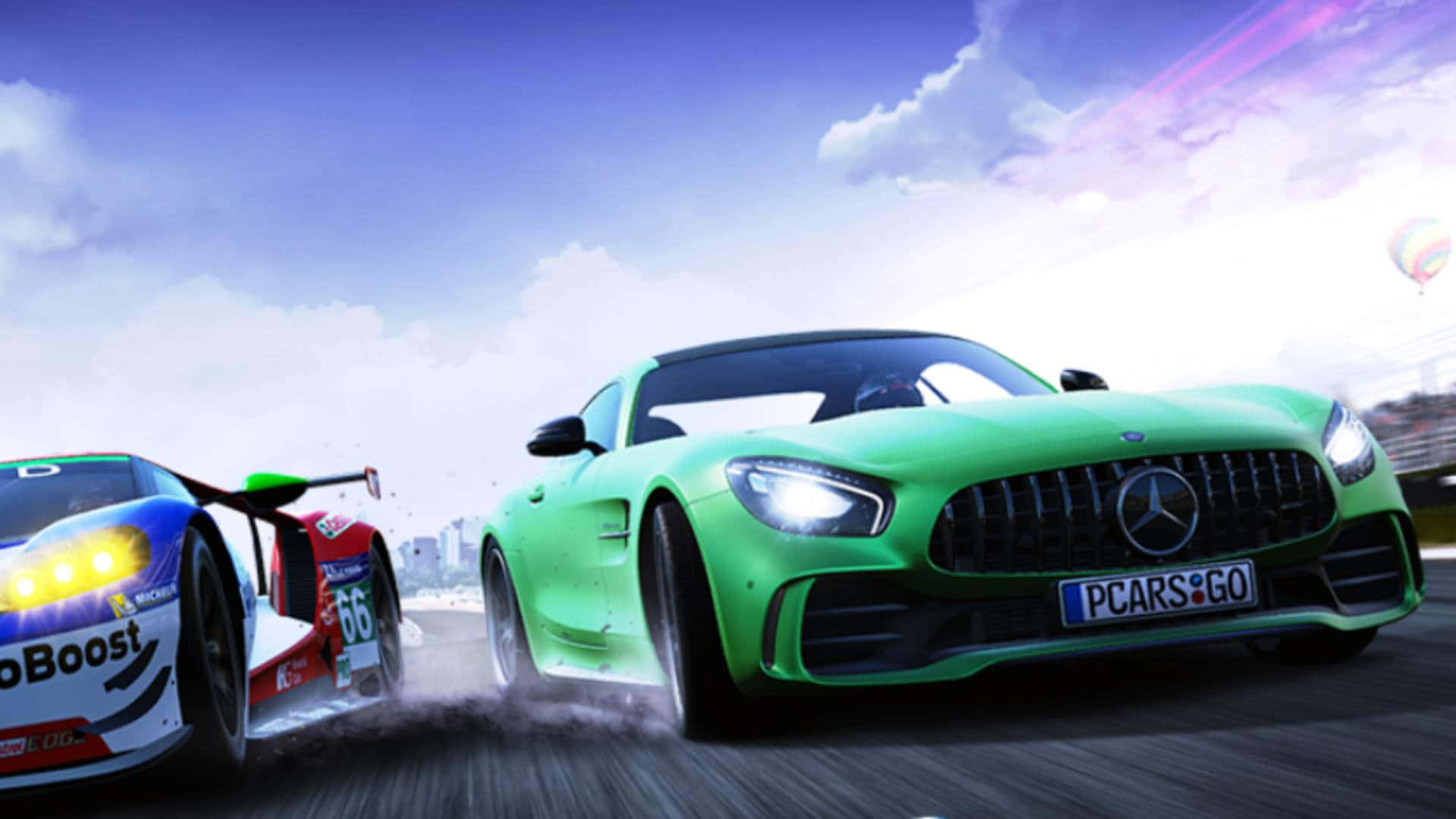 HD Project Cars Go Mobiele Speletjie Agtergrond Muurpapier