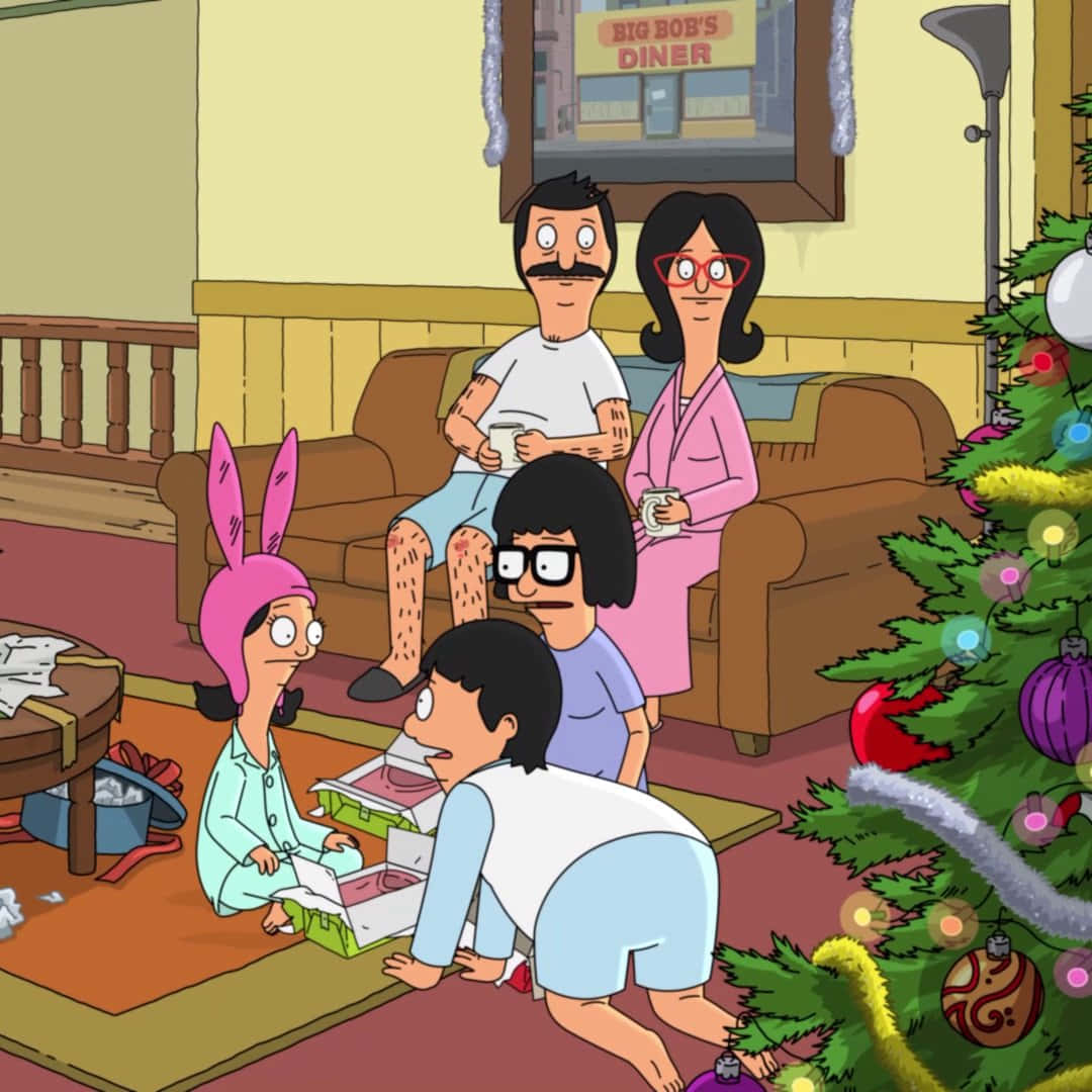 Heerlike oomblik van gewilde animasie, Bob's Burgers. Muurpapier