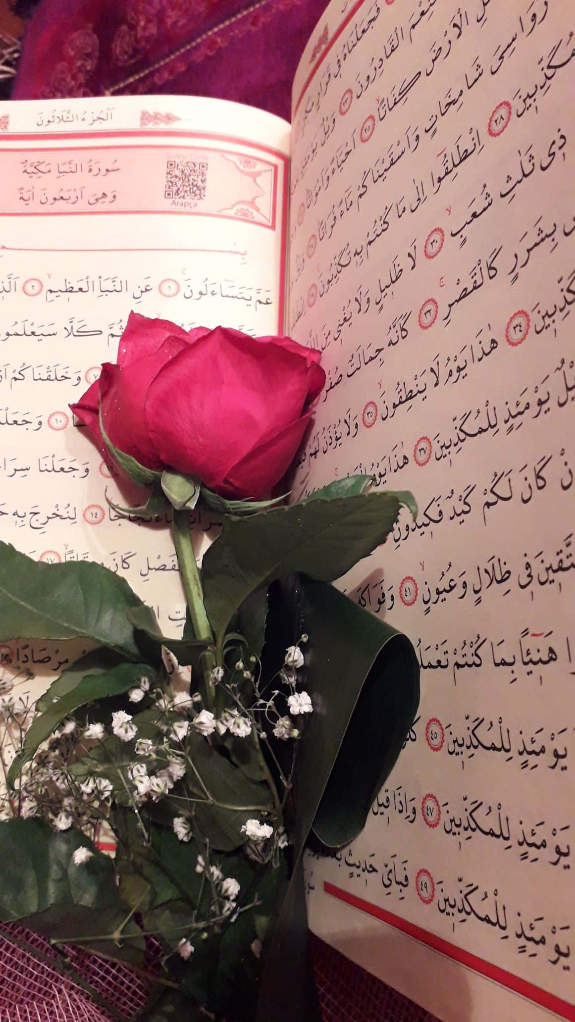 Heilige Koran Prent Muurpapier