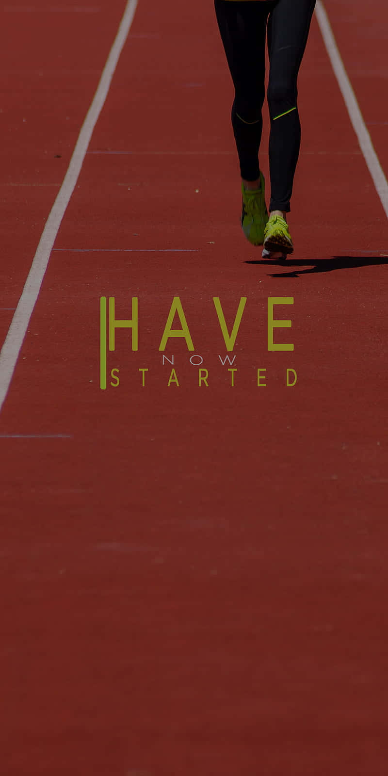 Het Nou Begin Om Te Hardloop Muurpapier