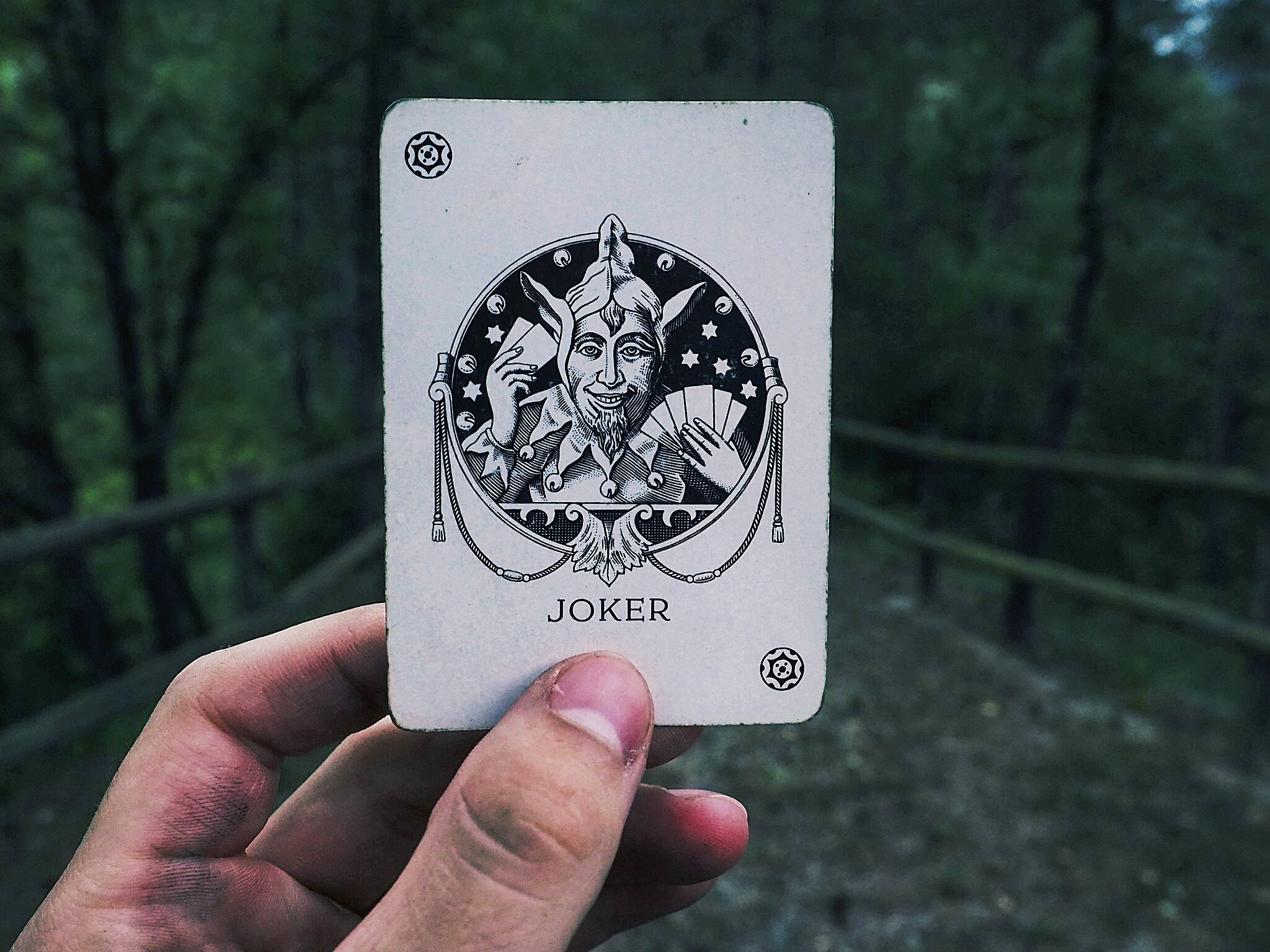 Hier's die Joker! Muurpapier