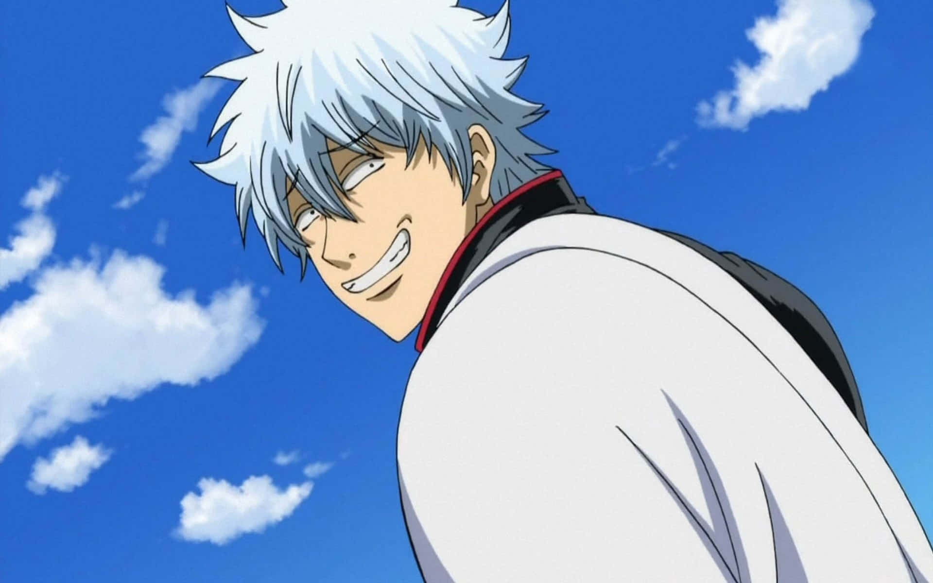 Hilariese Anime Oomblik: Laat die Skyfies Vlieg! Muurpapier