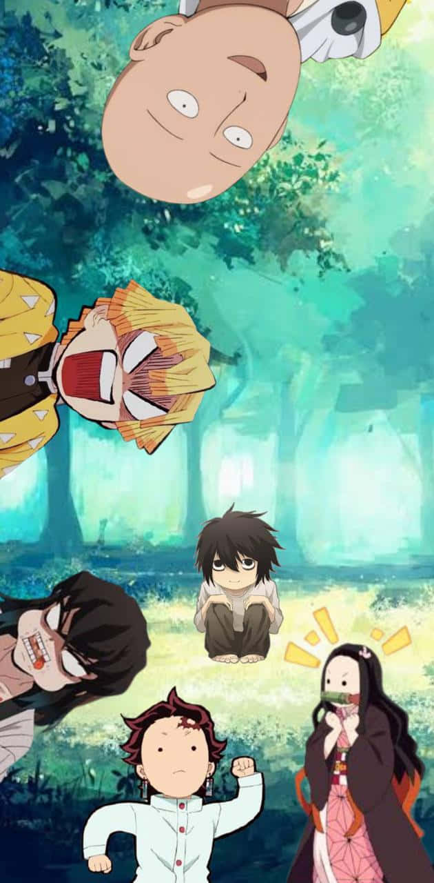 Hilariese Anime Oomblikke! Muurpapier