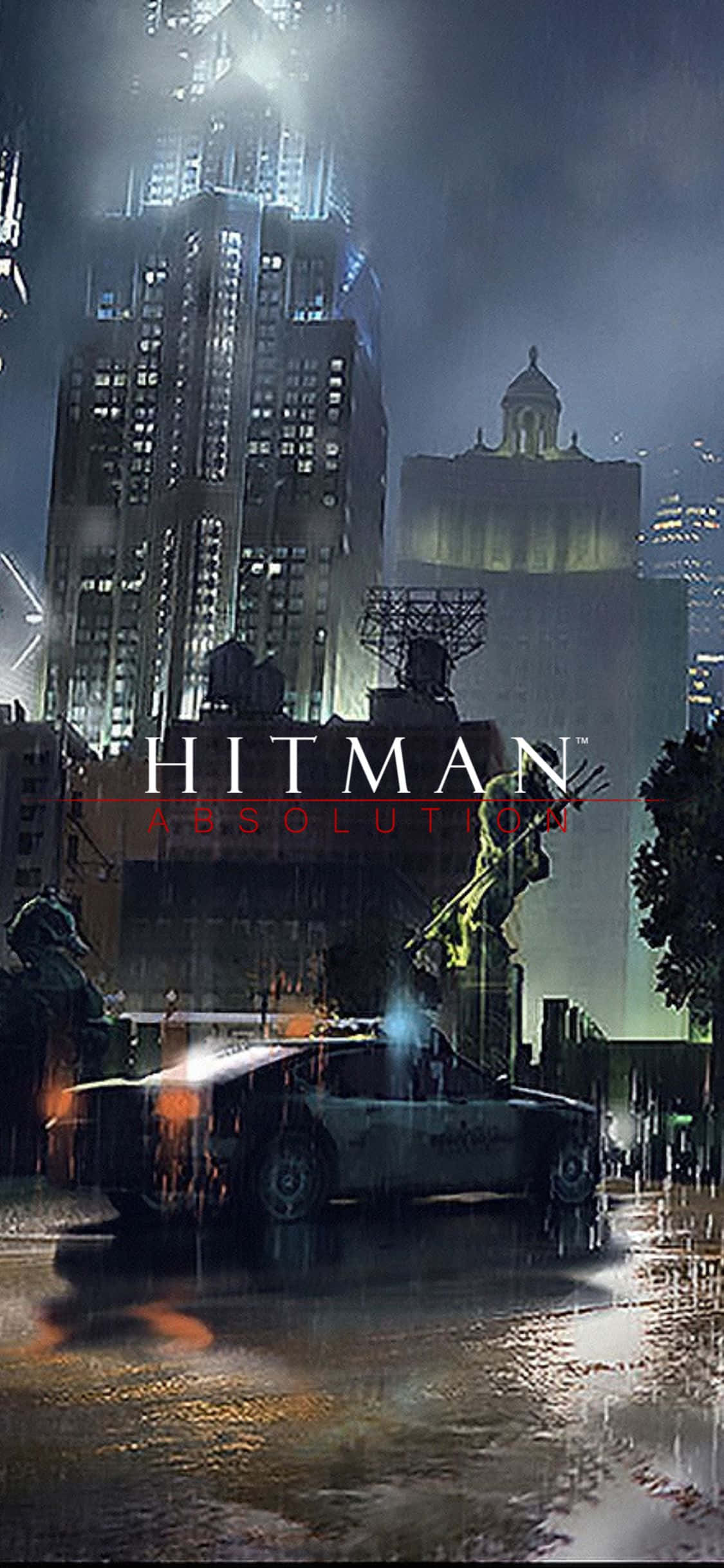 Hitman Absolution: Die Riller Speletjie met die Gewaagde iPhone X-voorkoms Muurpapier