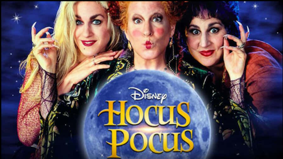 Hocus Pocus Sanderson Susters Muurpapier