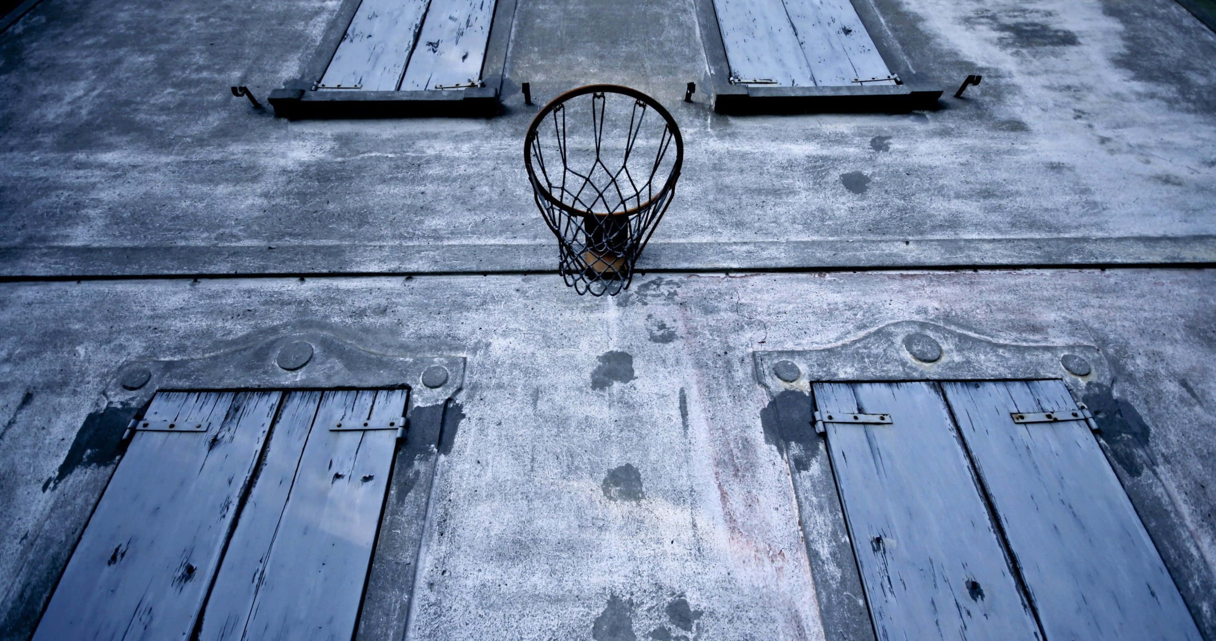 Hoë Prestasie Basketbal Muurpapier