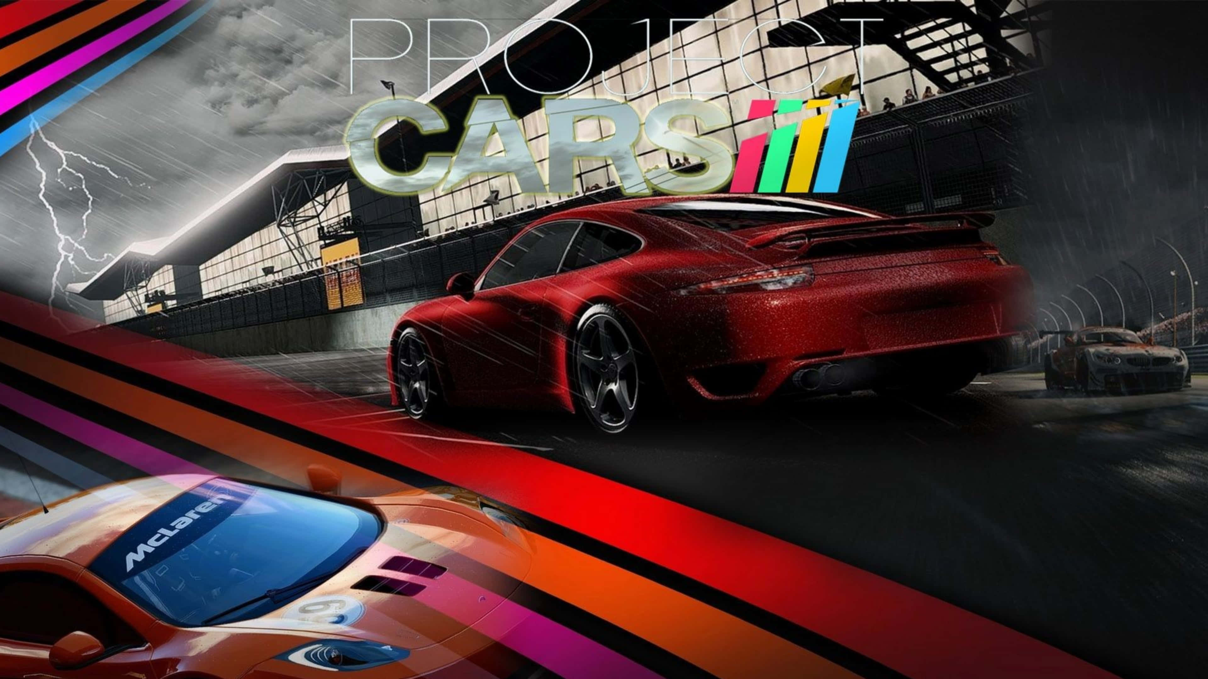 Hoëspoed-wedren - 4K Project Cars Agtergrond Muurpapier