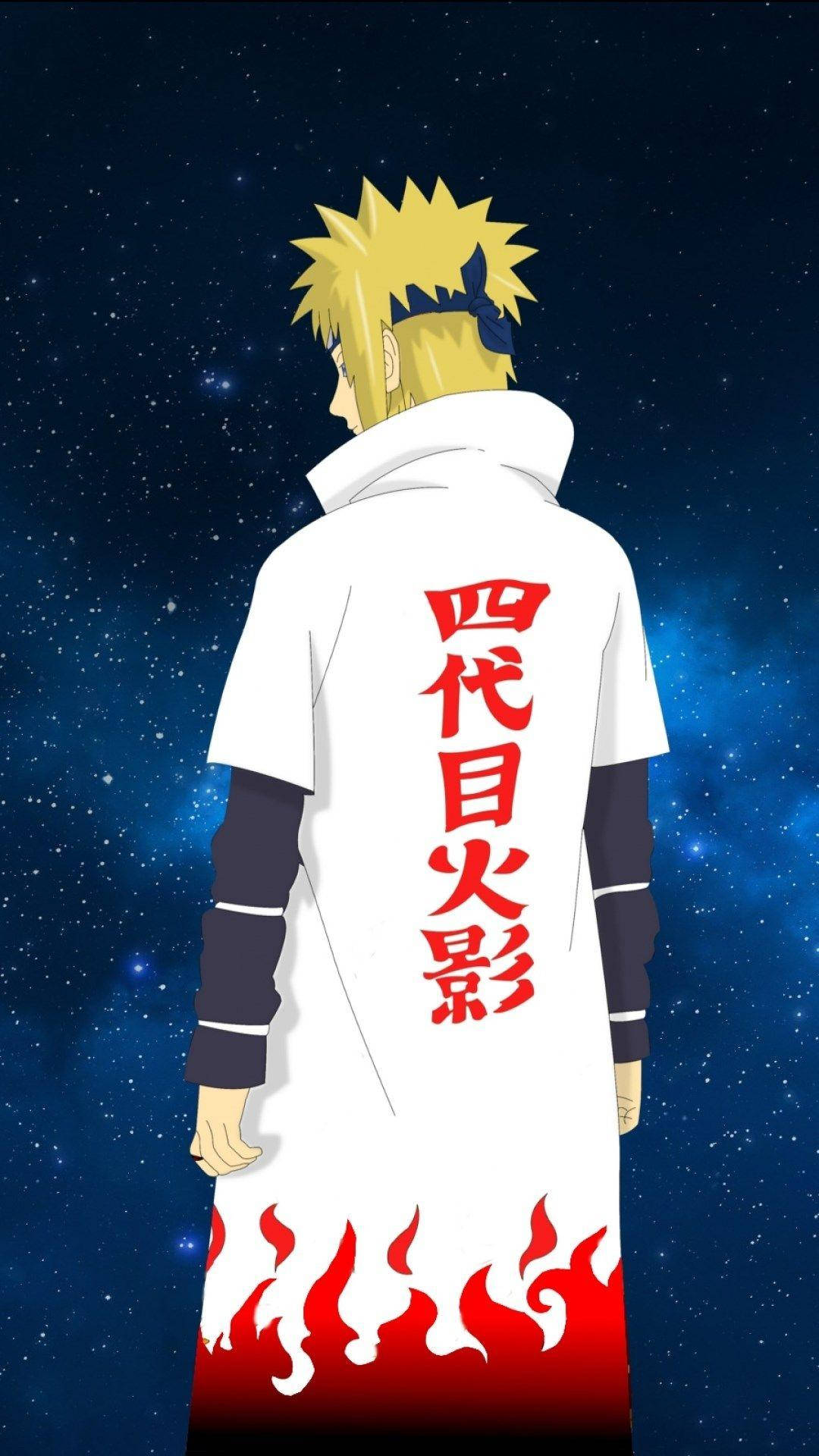 Hokage Minato Namikaze Naruto Foon Muurpapier